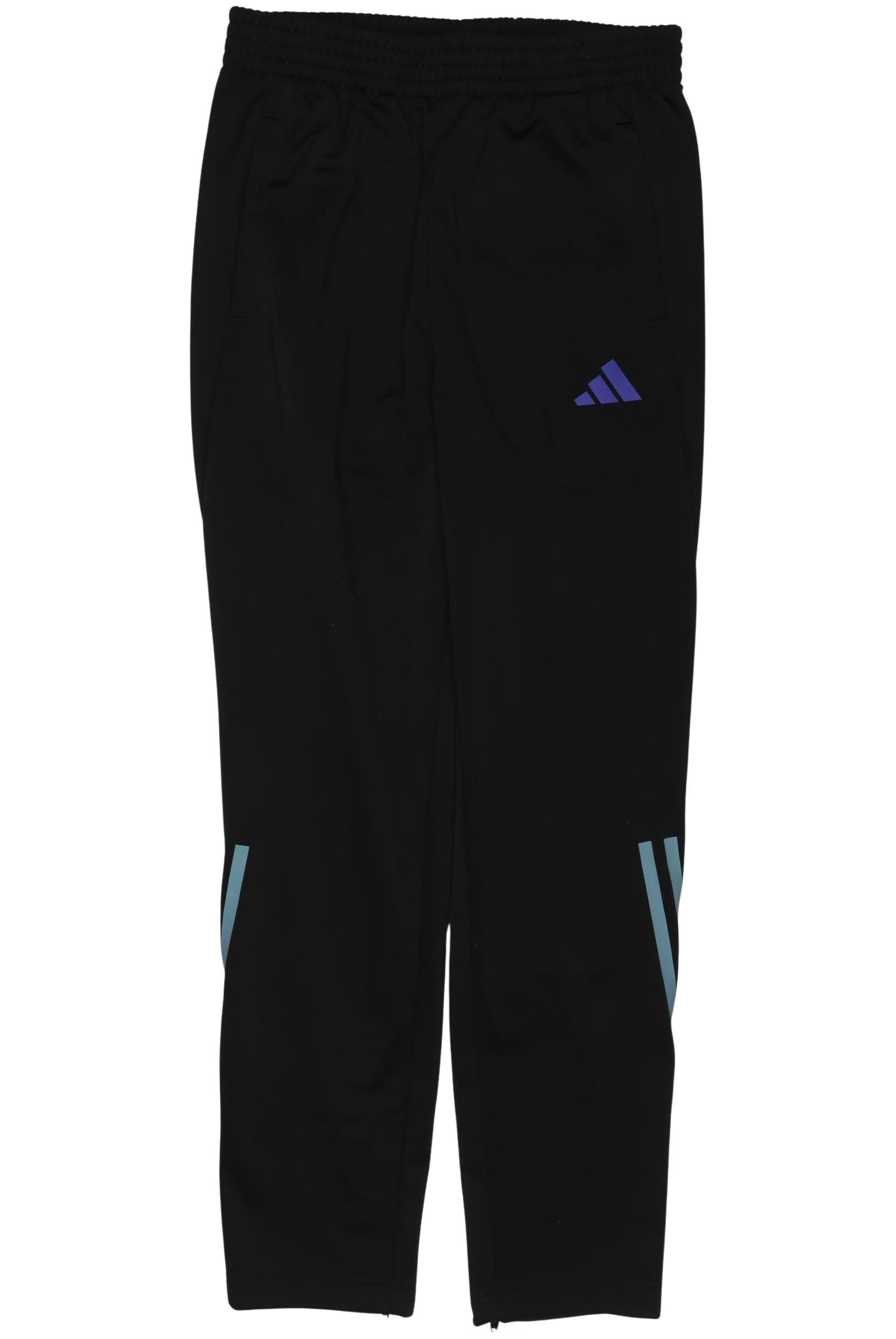 

adidas Jungen Stoffhose, schwarz, Gr. 152
