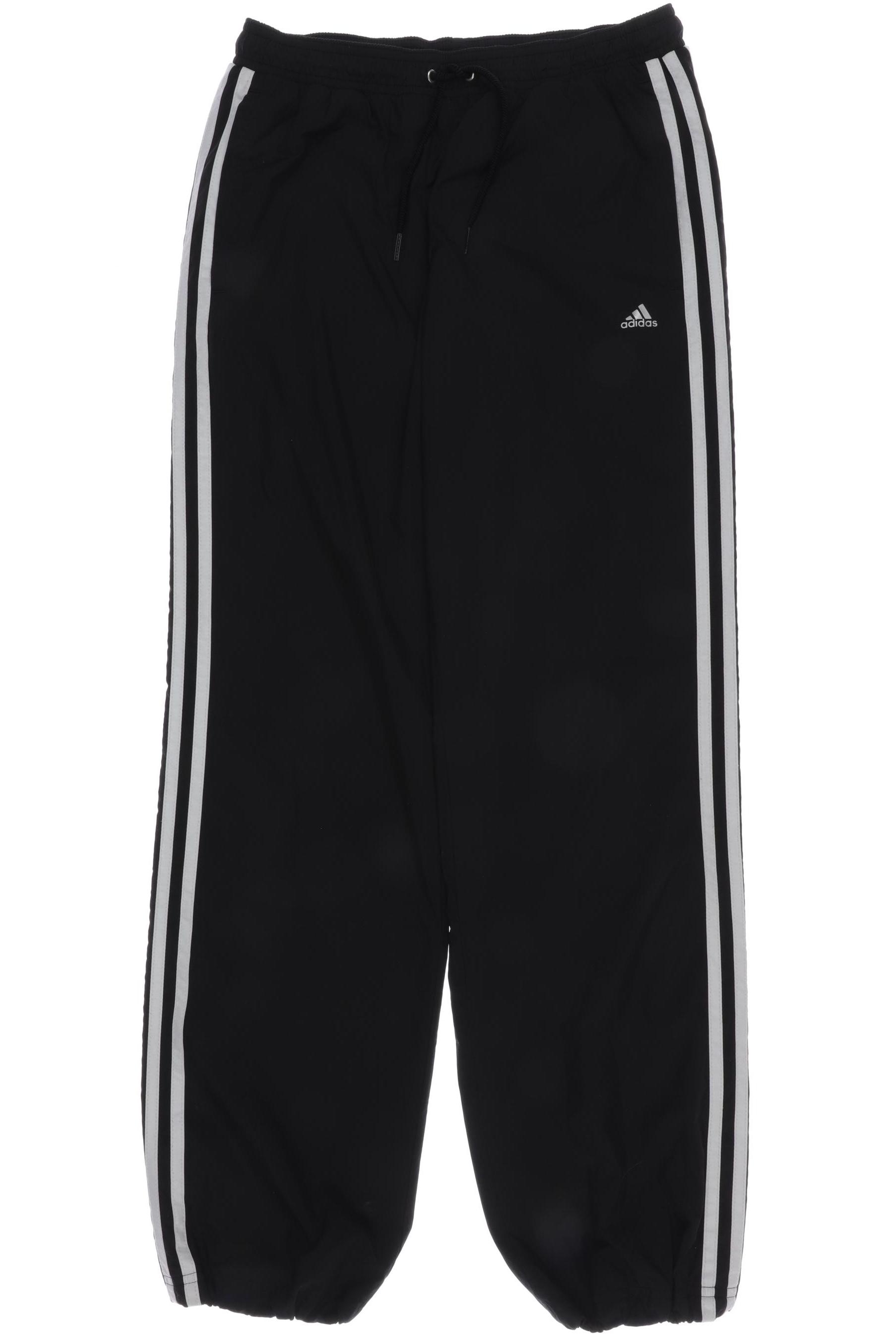 

adidas Herren Stoffhose, schwarz, Gr. 164