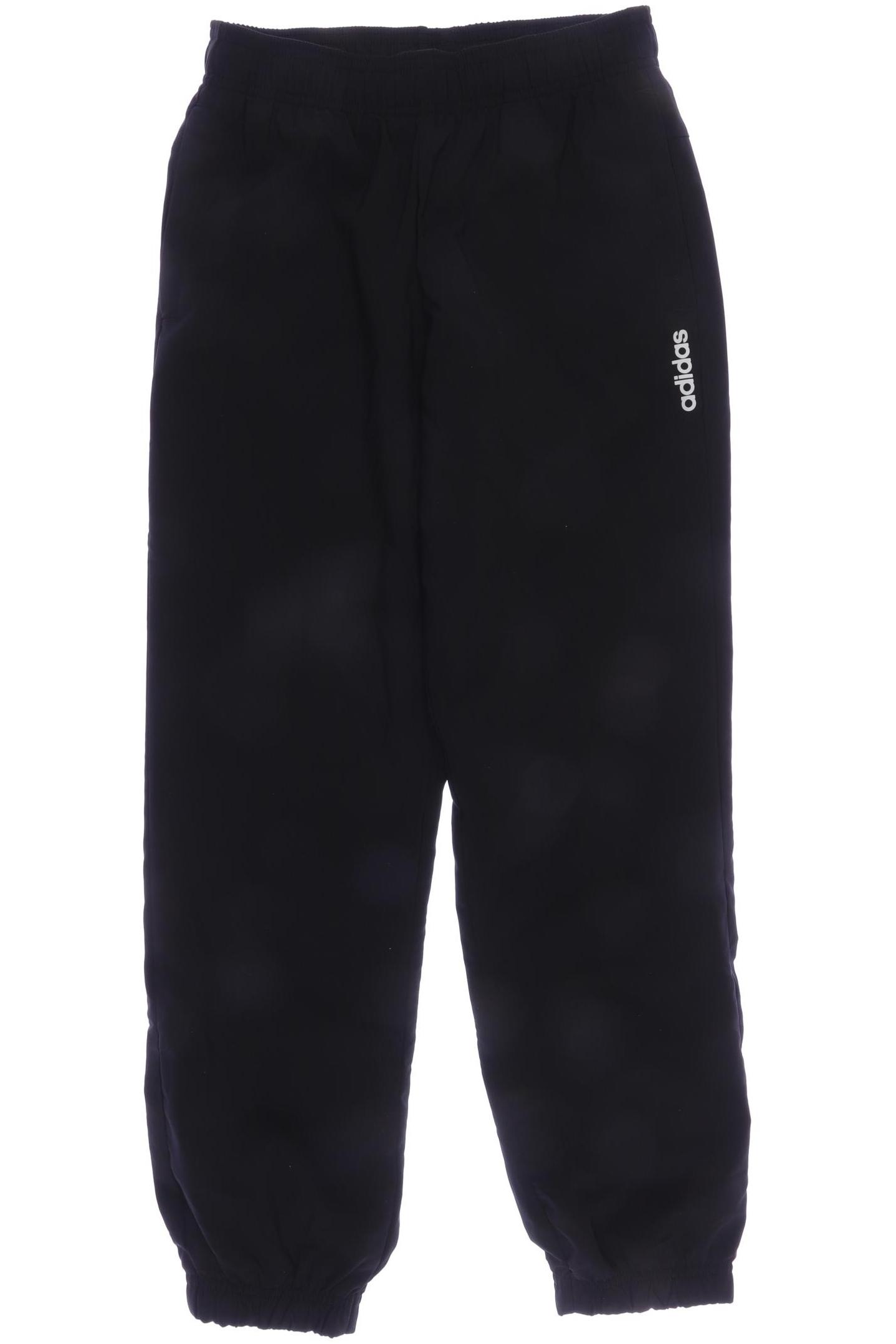 

adidas Herren Stoffhose, schwarz, Gr. 140