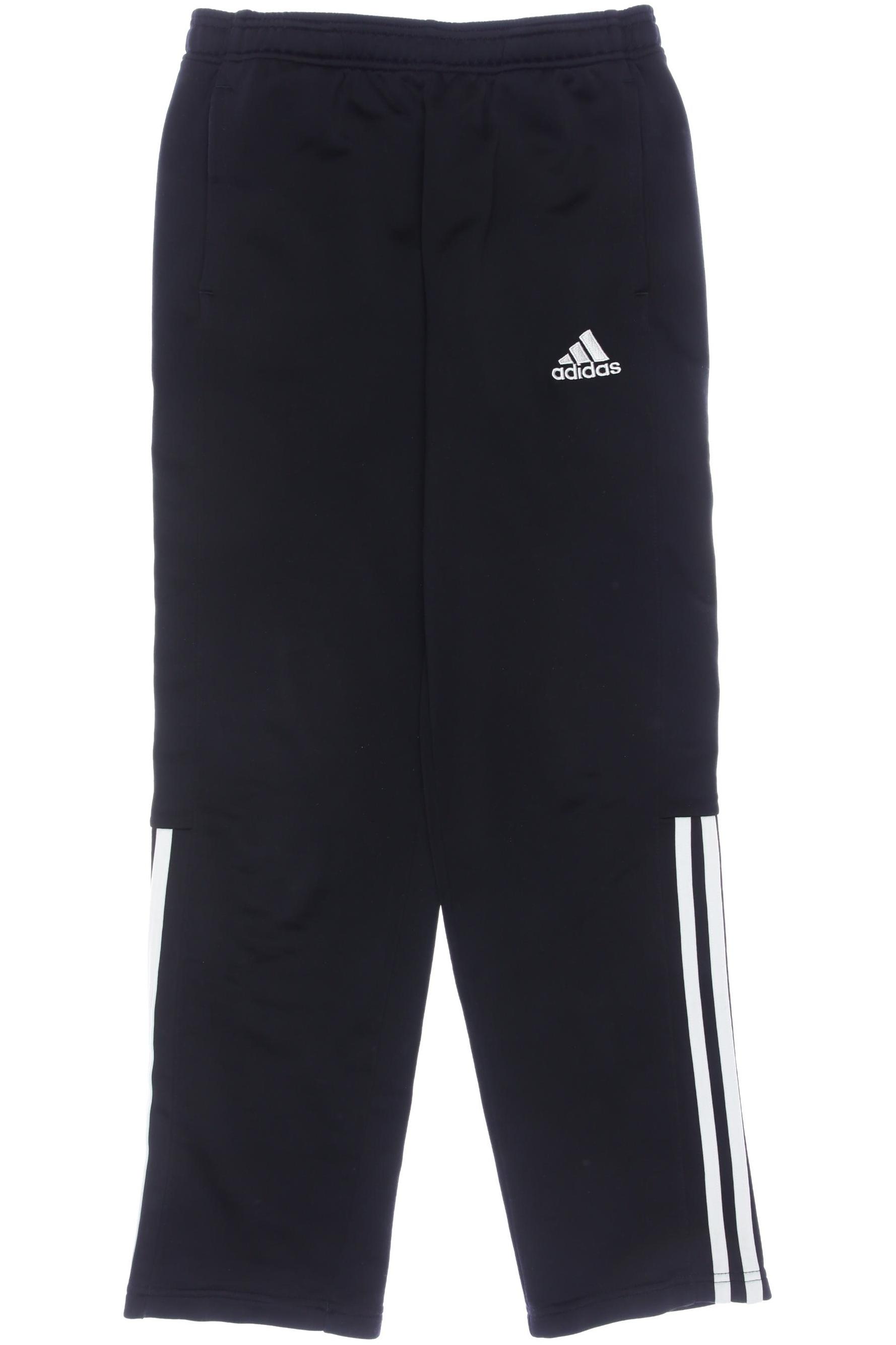 

adidas Jungen Stoffhose, schwarz, Gr. 164
