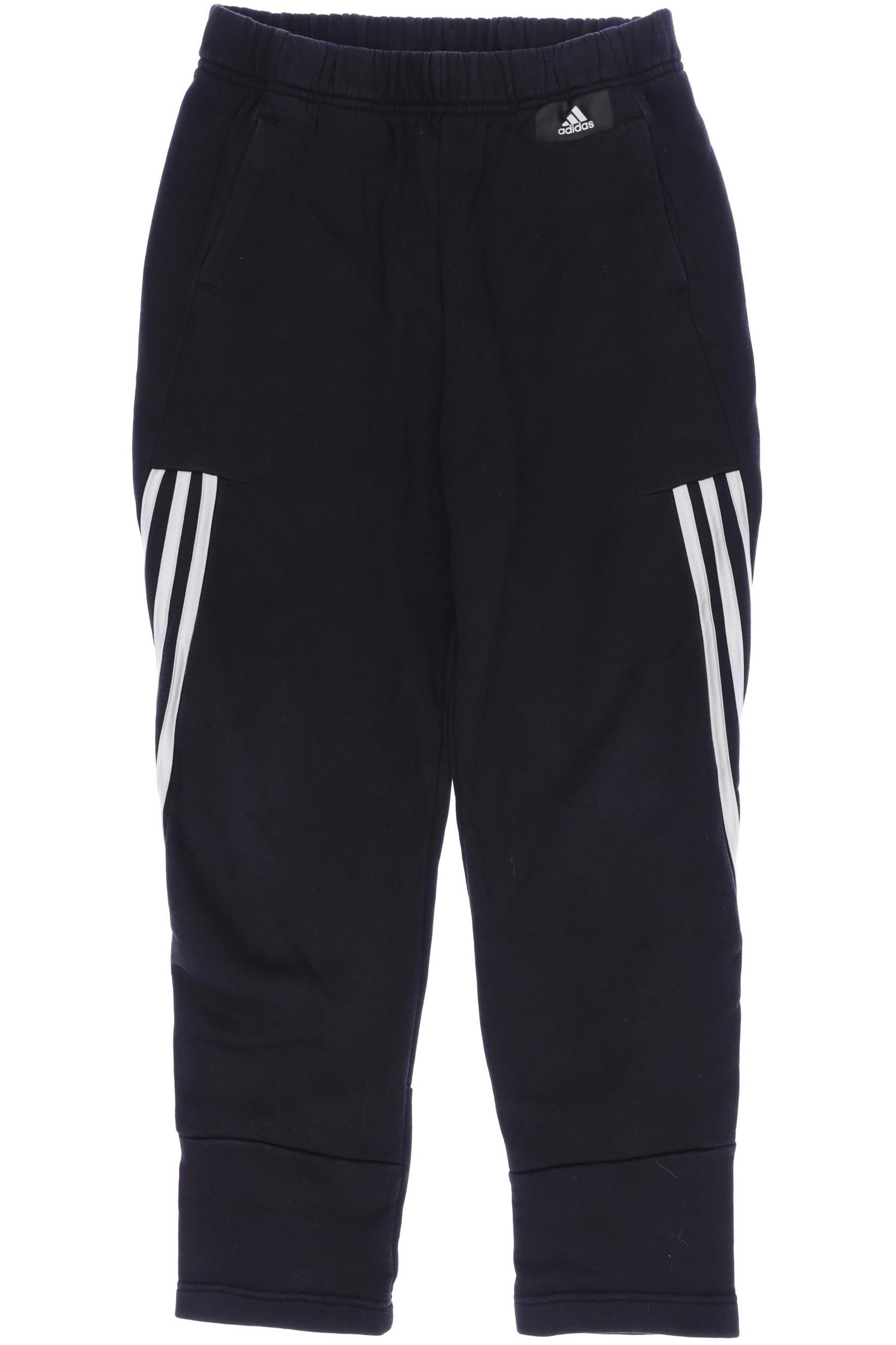 

adidas Herren Stoffhose, schwarz, Gr. 164