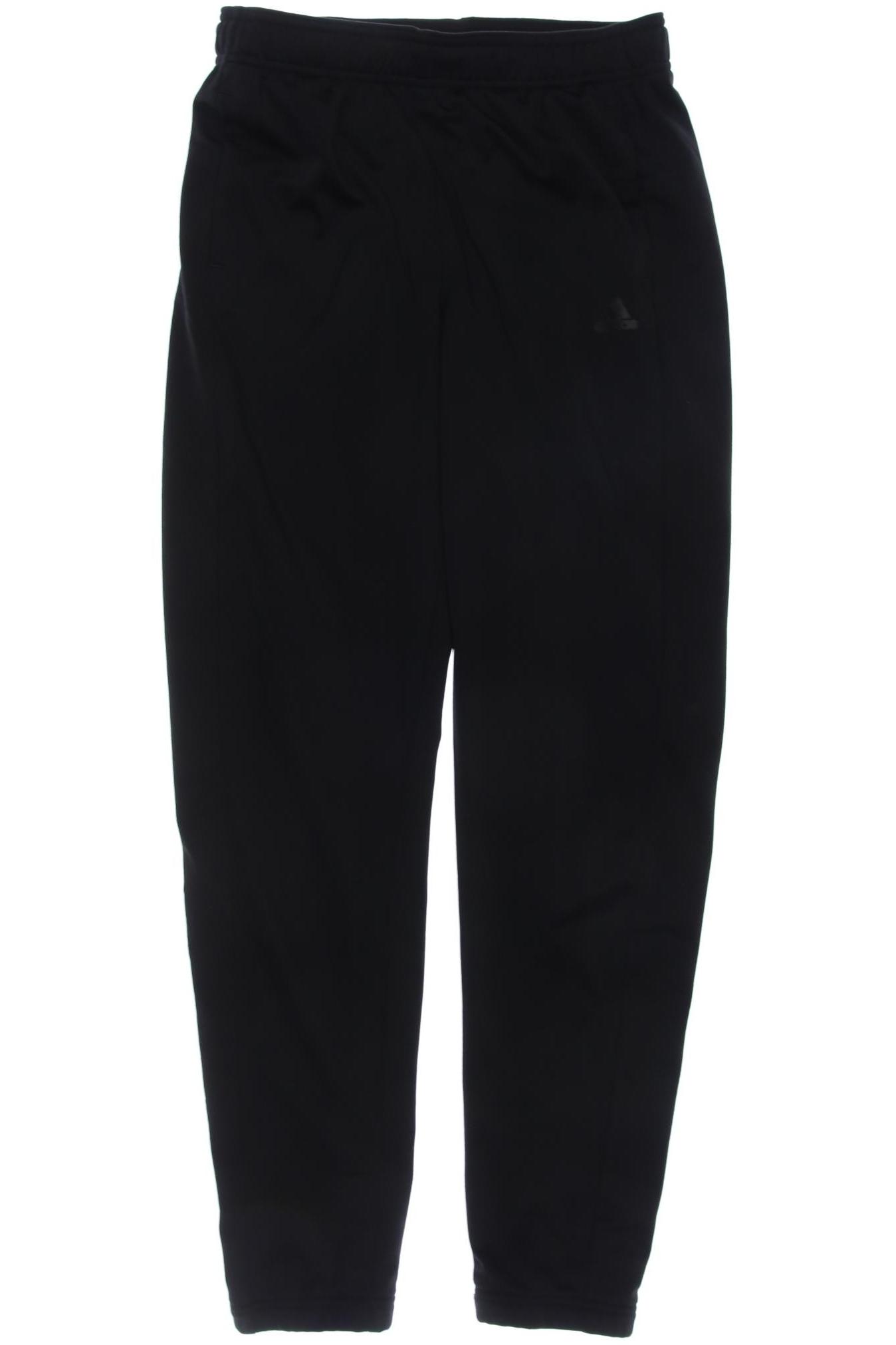 

adidas Herren Stoffhose, schwarz, Gr. 164