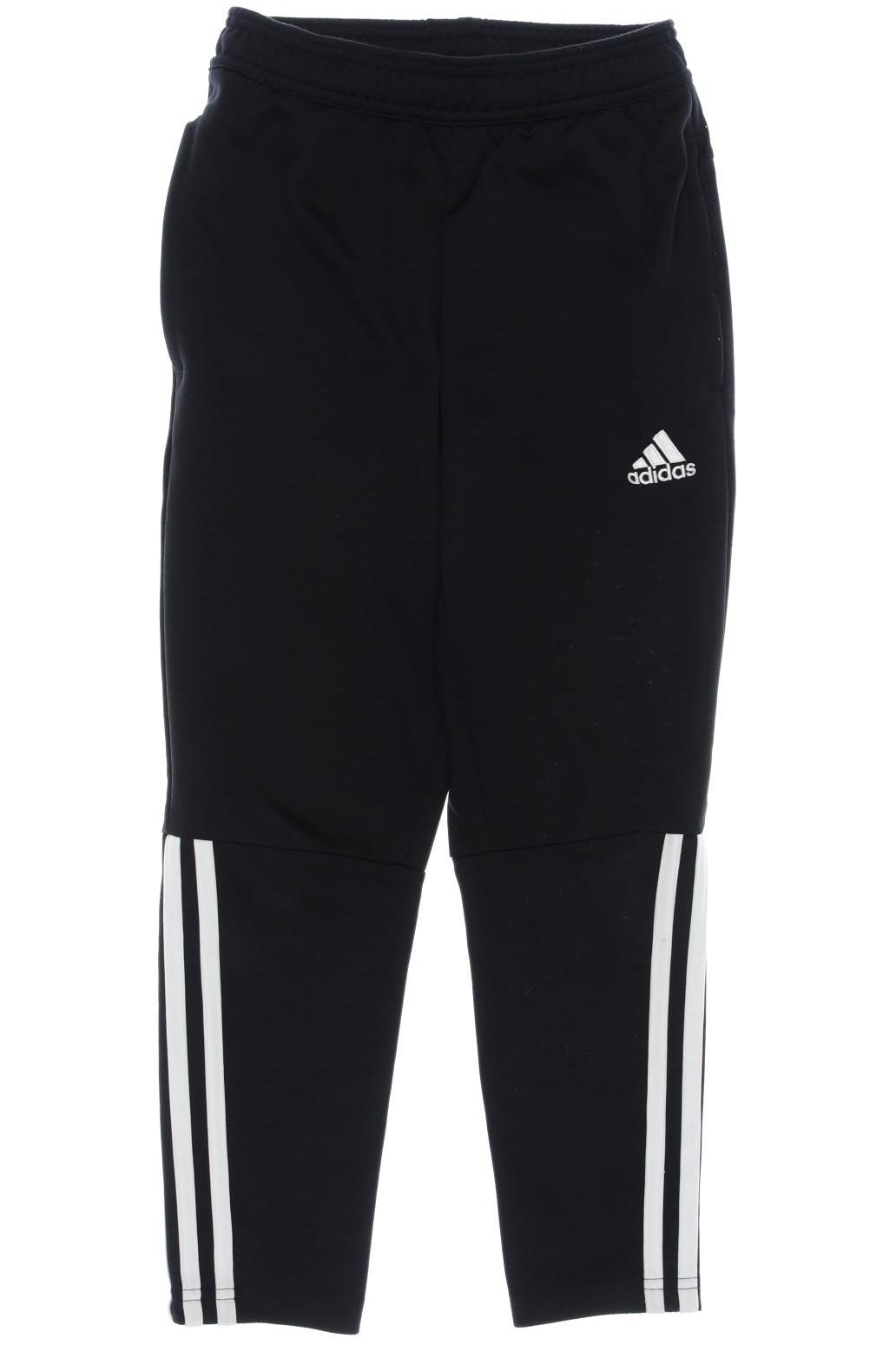 

adidas Herren Stoffhose, schwarz, Gr. 128