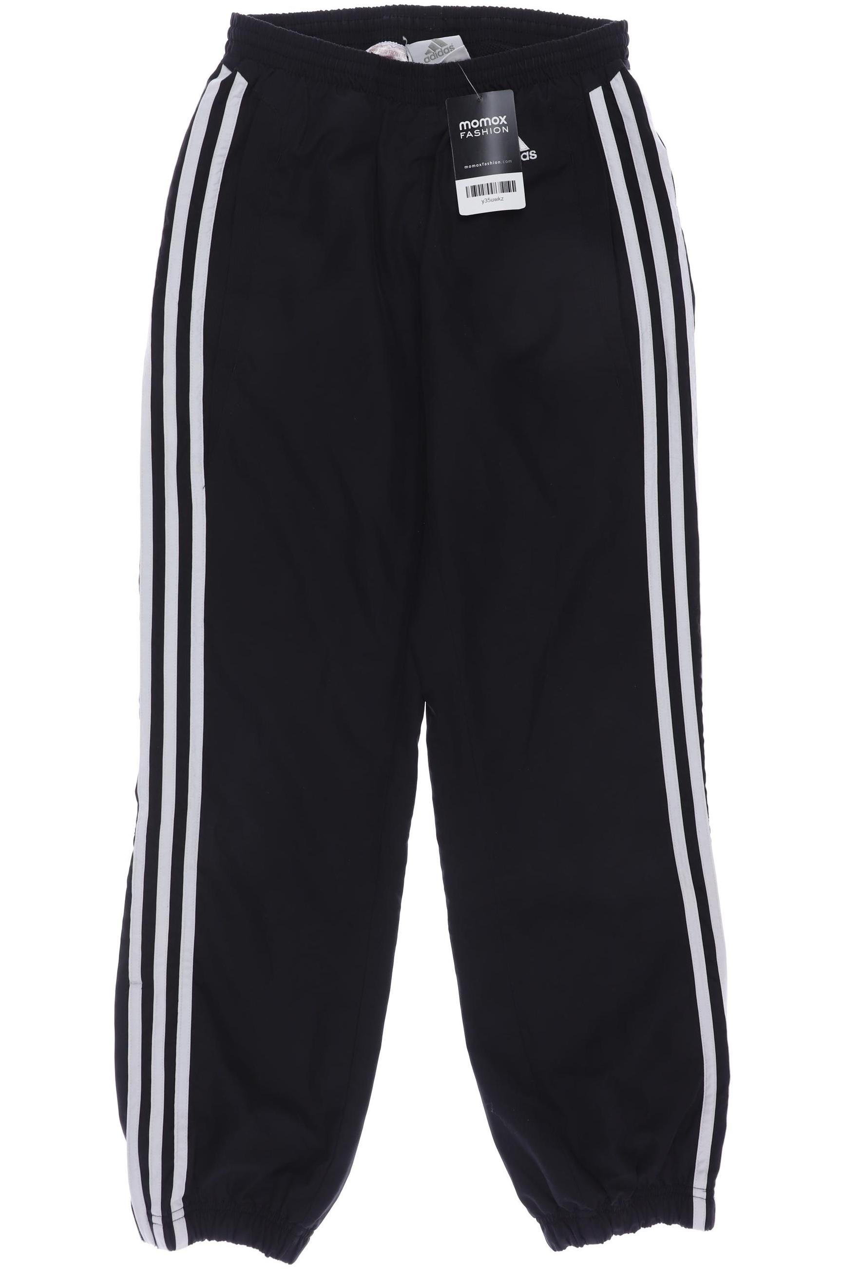 

adidas Herren Stoffhose, schwarz, Gr. 152