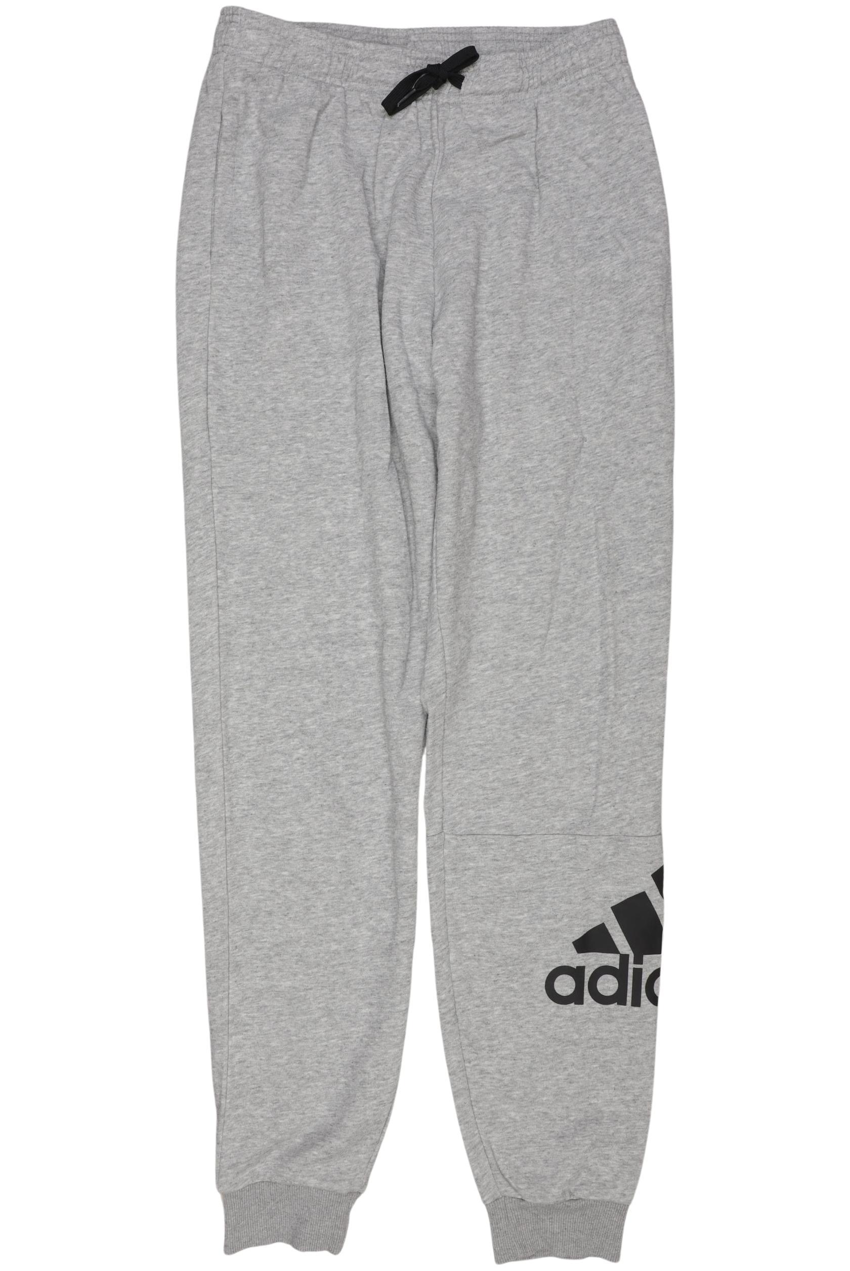 

adidas Jungen Stoffhose, grau, Gr. 176