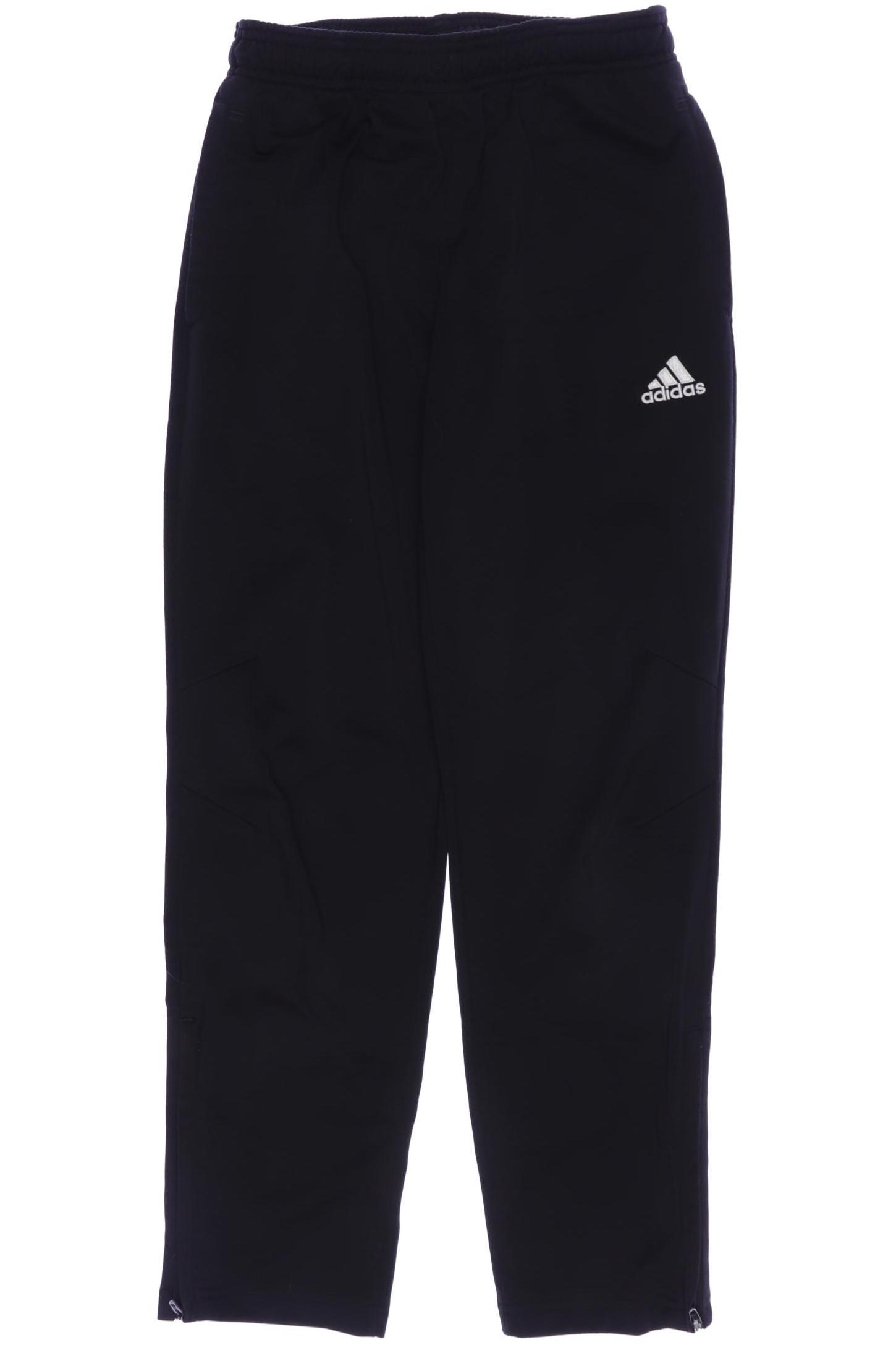 

adidas Herren Stoffhose, schwarz, Gr. 152