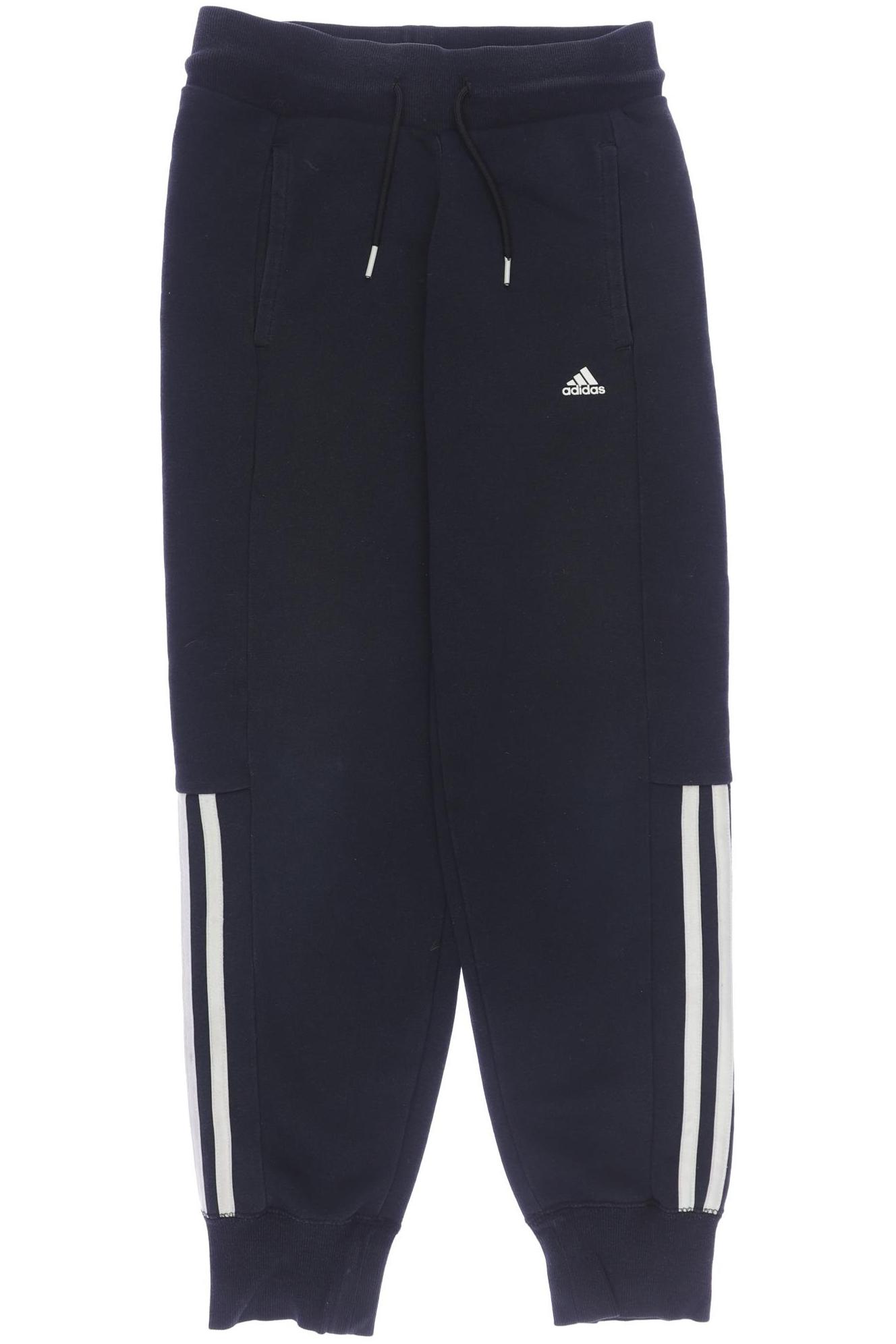 

adidas Herren Stoffhose, marineblau, Gr. 140