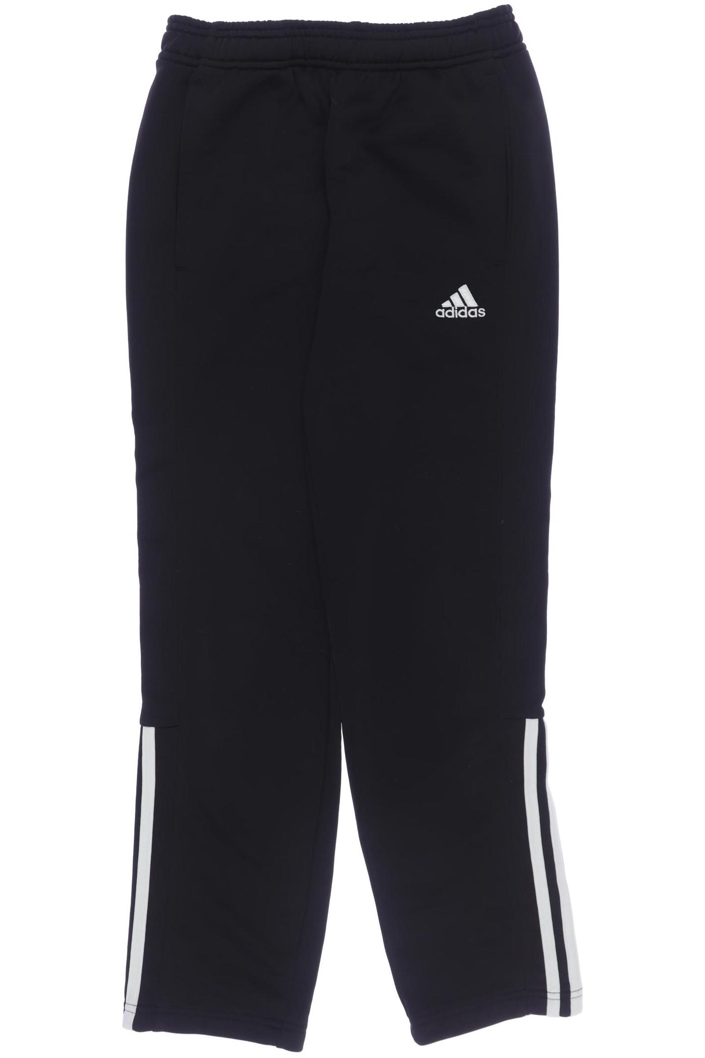 

adidas Herren Stoffhose, schwarz, Gr. 152