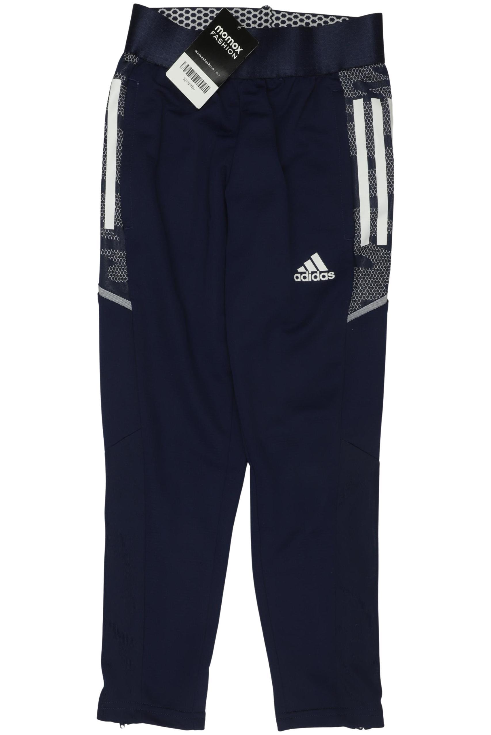 

adidas Herren Stoffhose, marineblau, Gr. 128