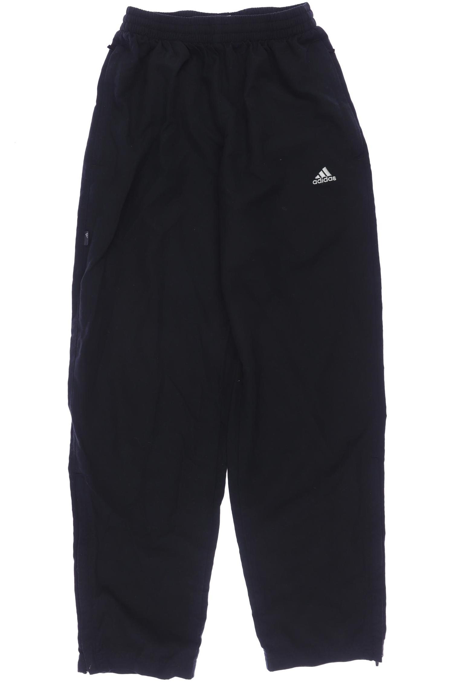 

adidas Herren Stoffhose, schwarz, Gr. 164