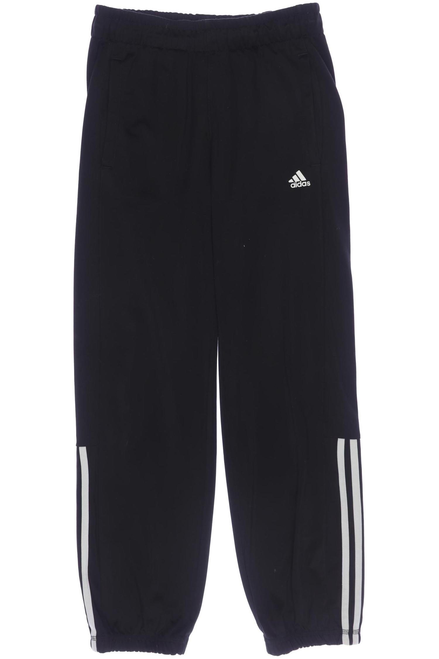 

adidas Herren Stoffhose, schwarz, Gr. 152