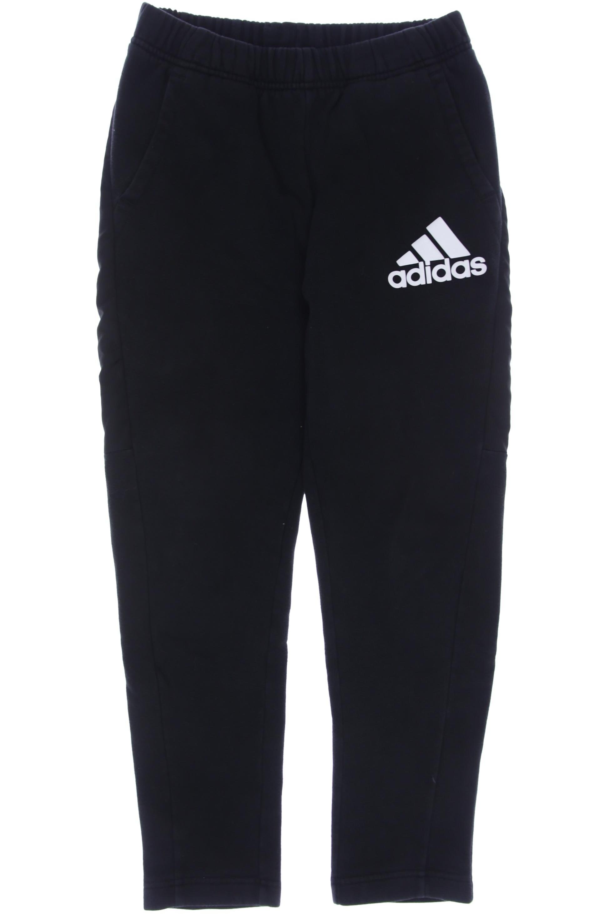 

adidas Herren Stoffhose, schwarz, Gr. 152