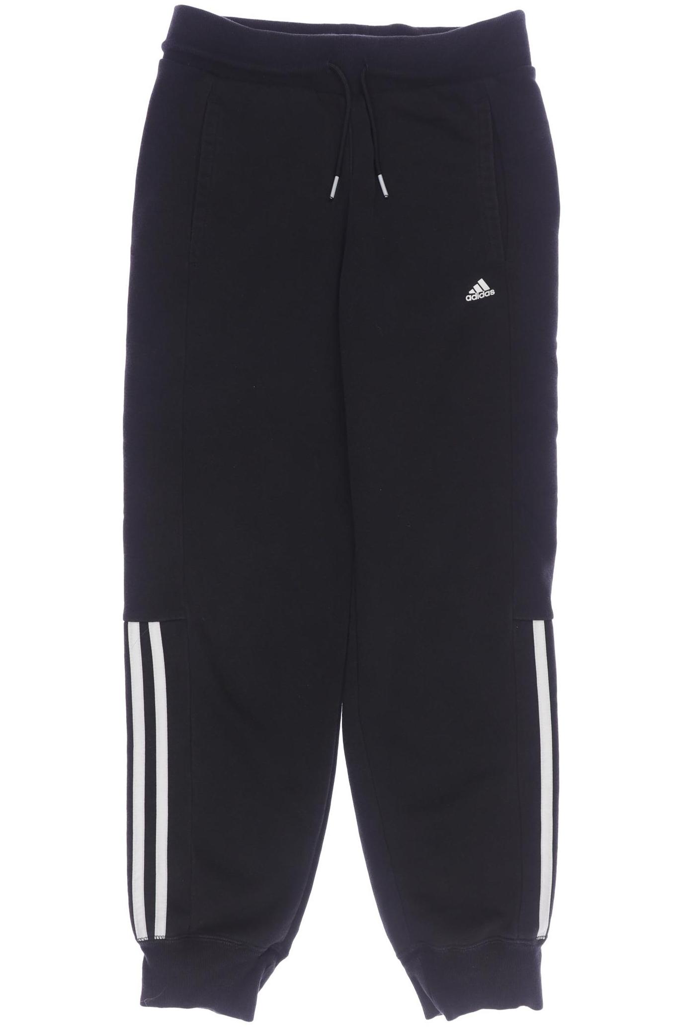 

adidas Herren Stoffhose, schwarz, Gr. 152