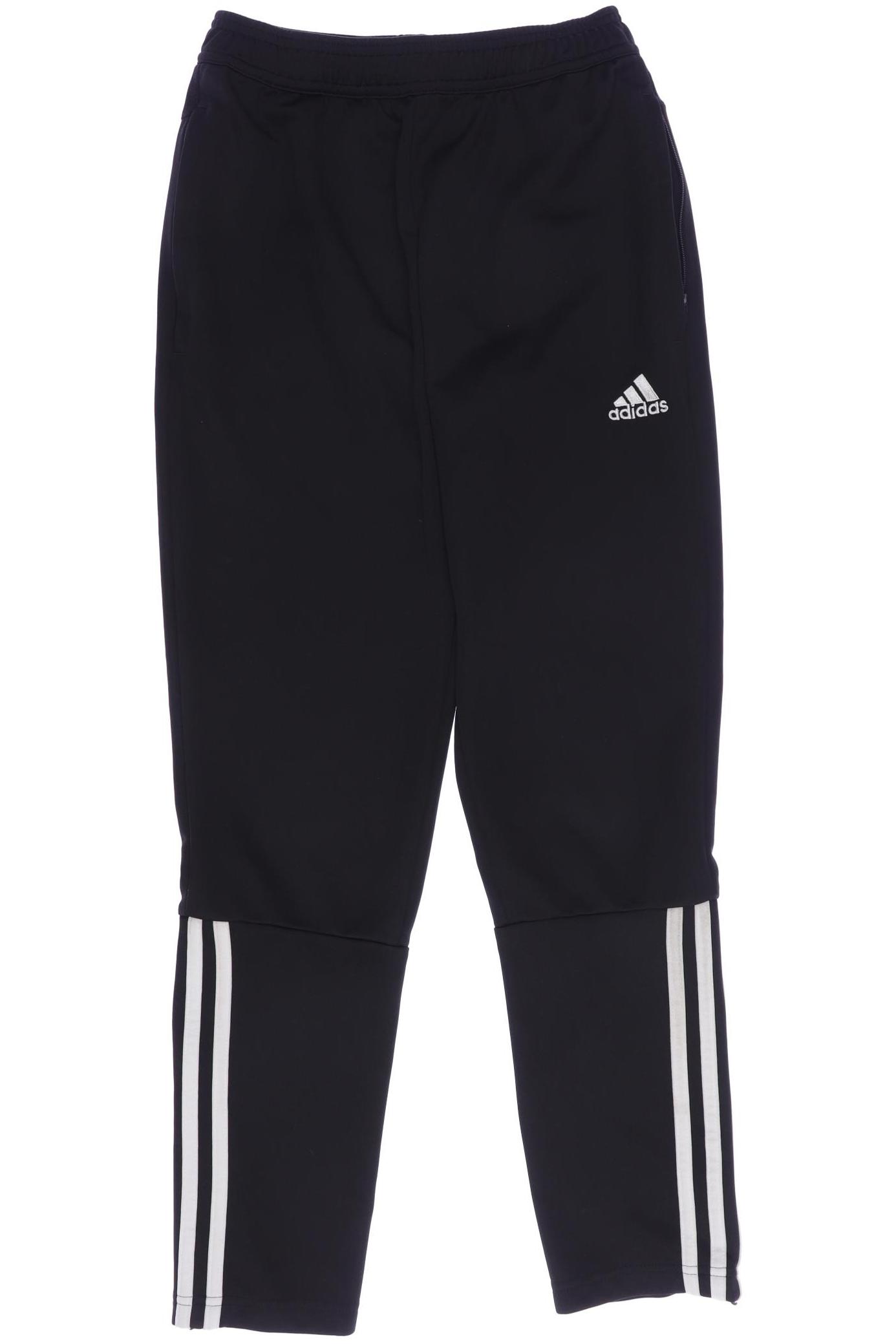 

adidas Herren Stoffhose, schwarz, Gr. 152