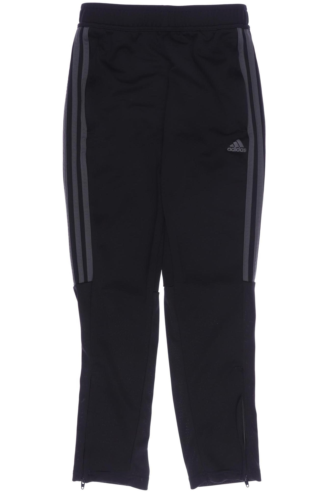 

adidas Herren Stoffhose, schwarz, Gr. 152