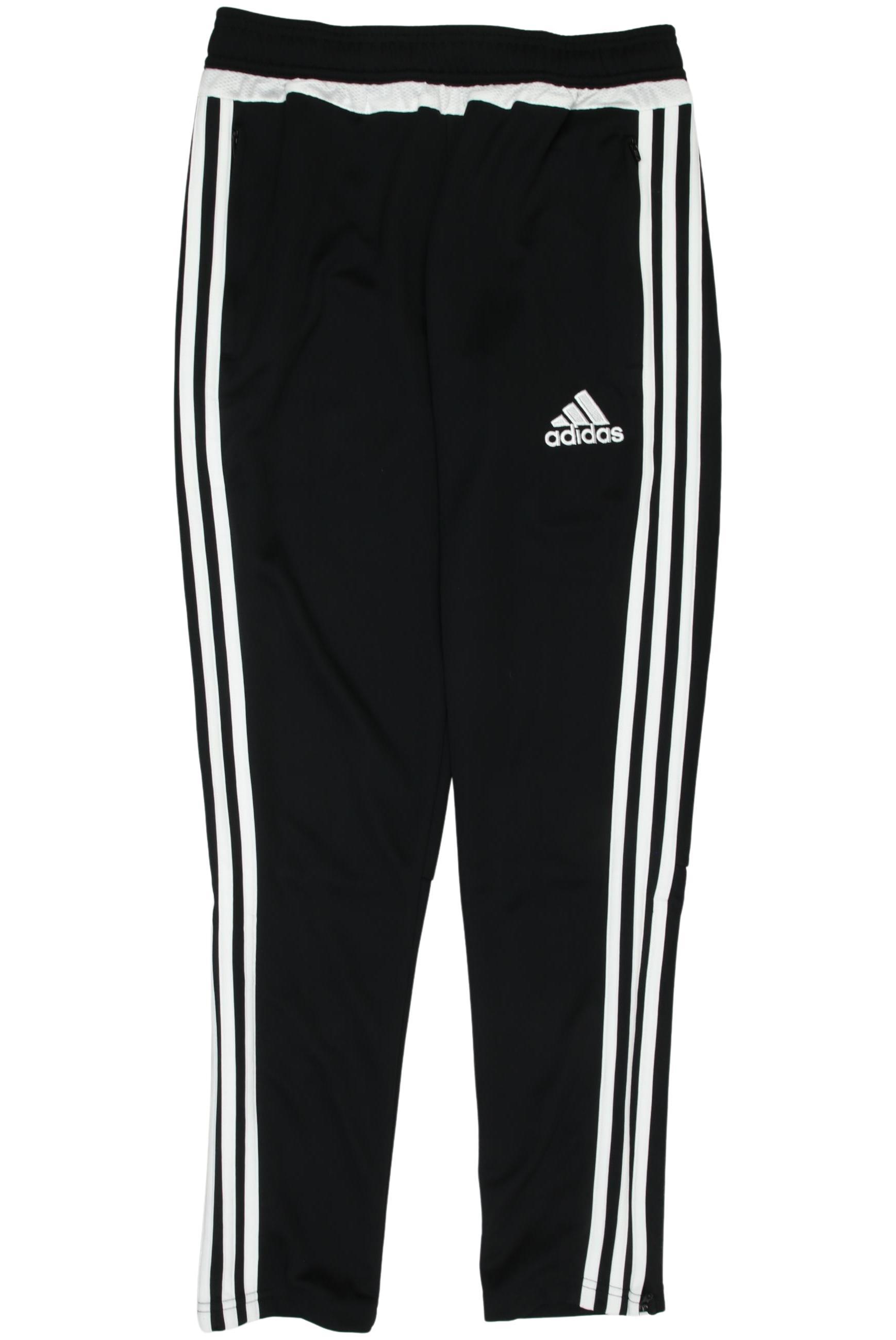 

adidas Herren Stoffhose, schwarz, Gr. 158