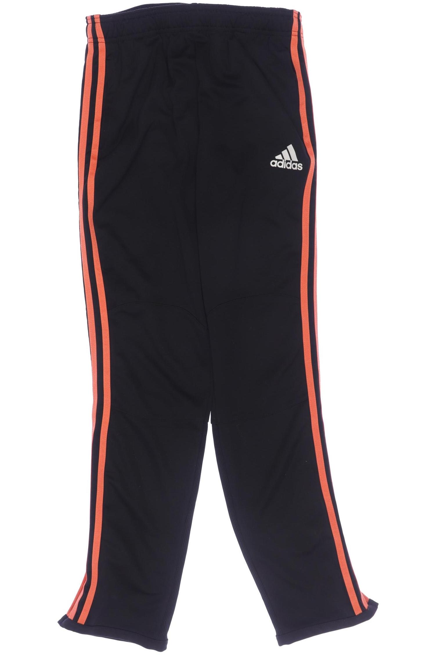 

adidas Jungen Stoffhose, schwarz, Gr. 164
