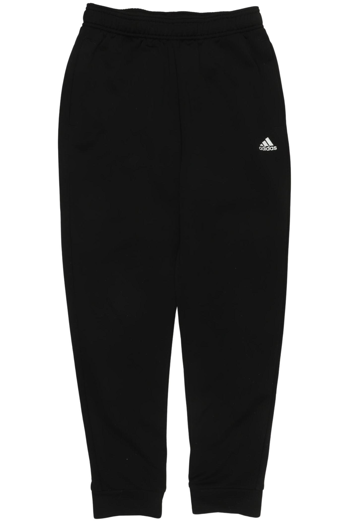 

adidas Jungen Stoffhose, schwarz, Gr. 152