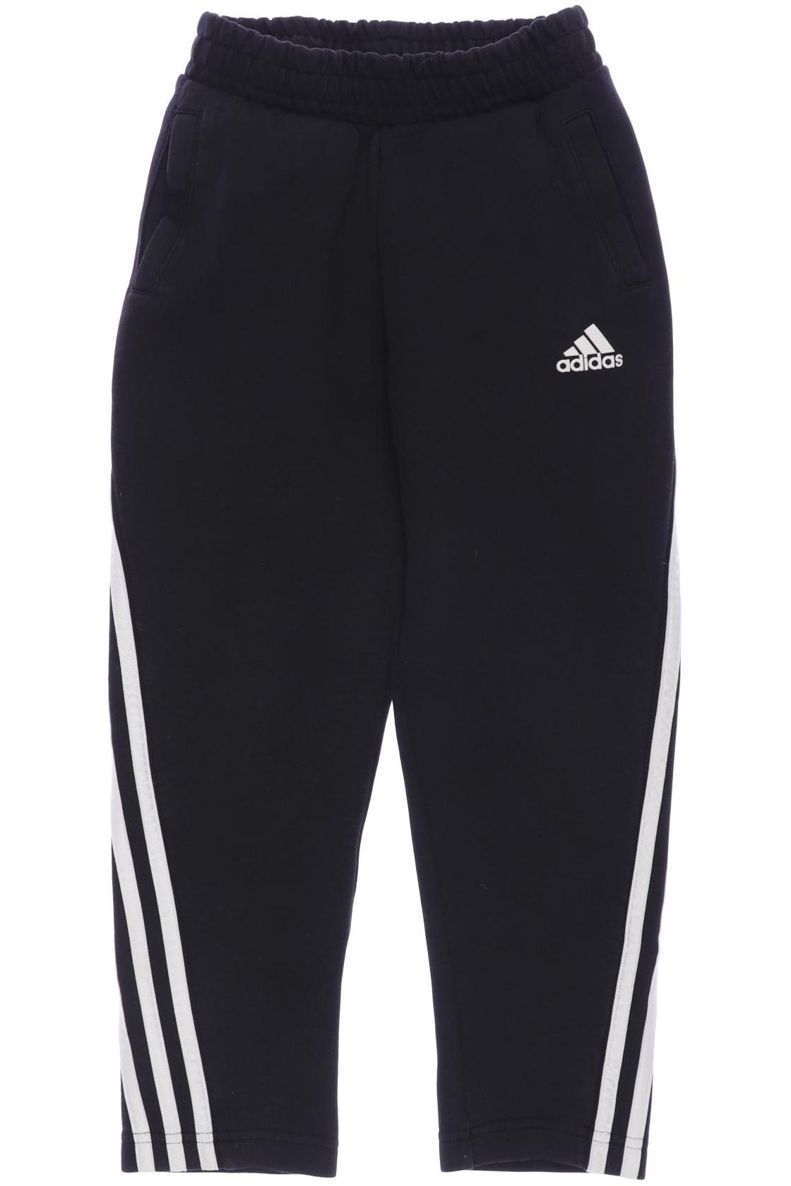 

adidas Herren Stoffhose, schwarz, Gr. 128