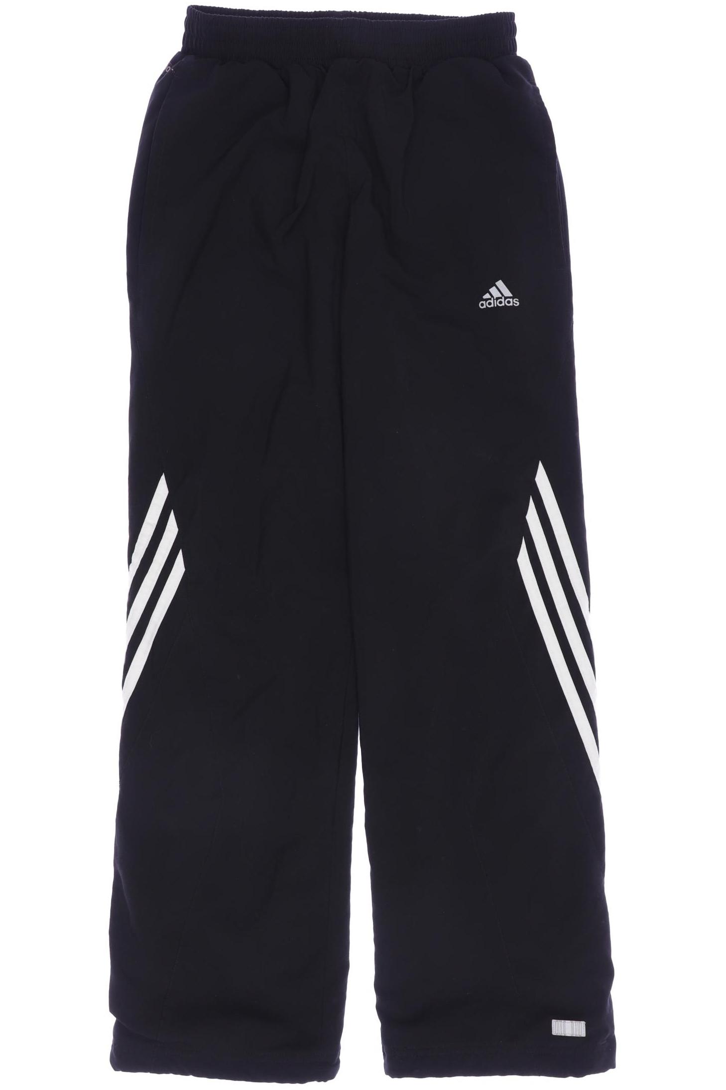 

adidas Herren Stoffhose, schwarz, Gr. 152