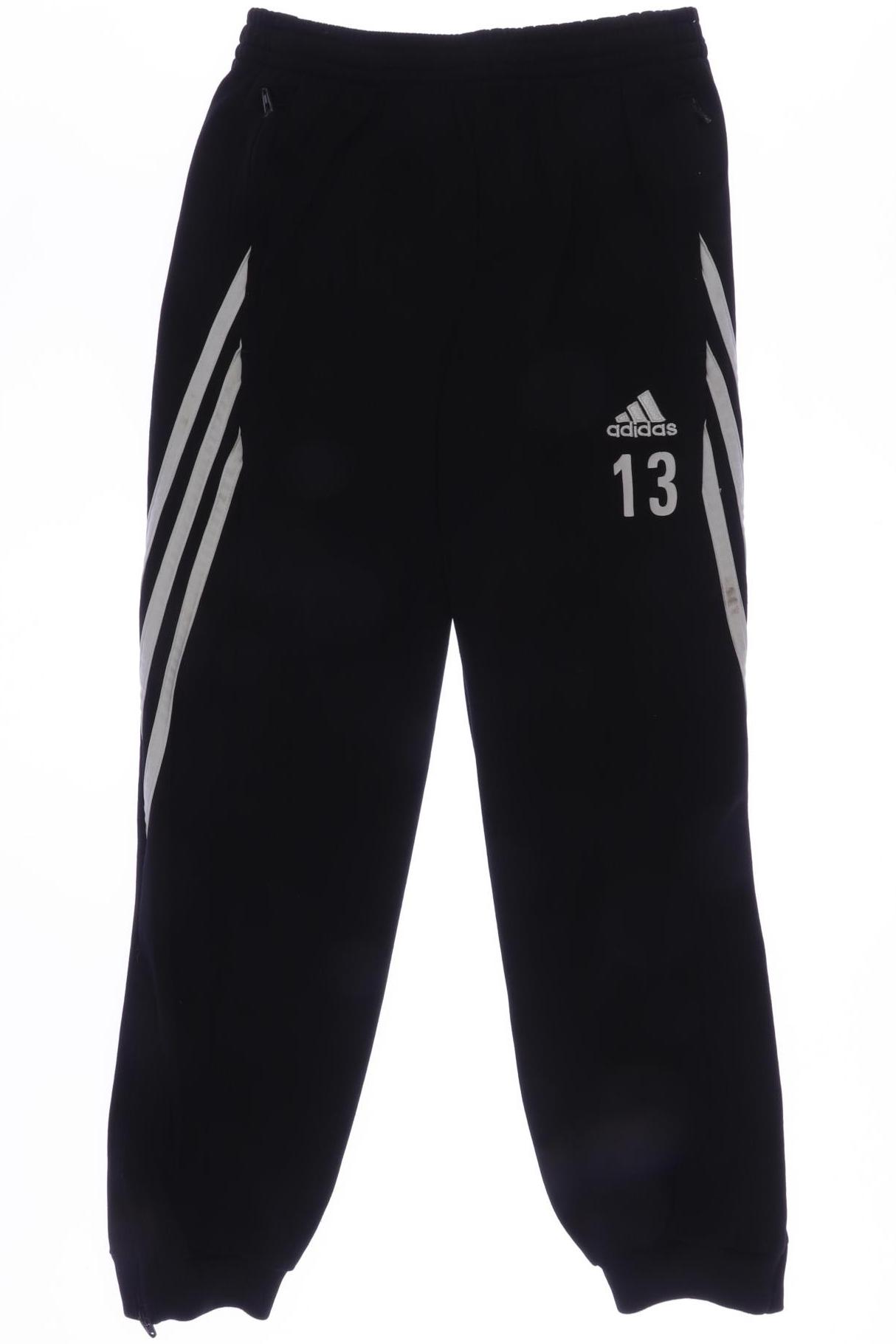

adidas Herren Stoffhose, schwarz, Gr. 140