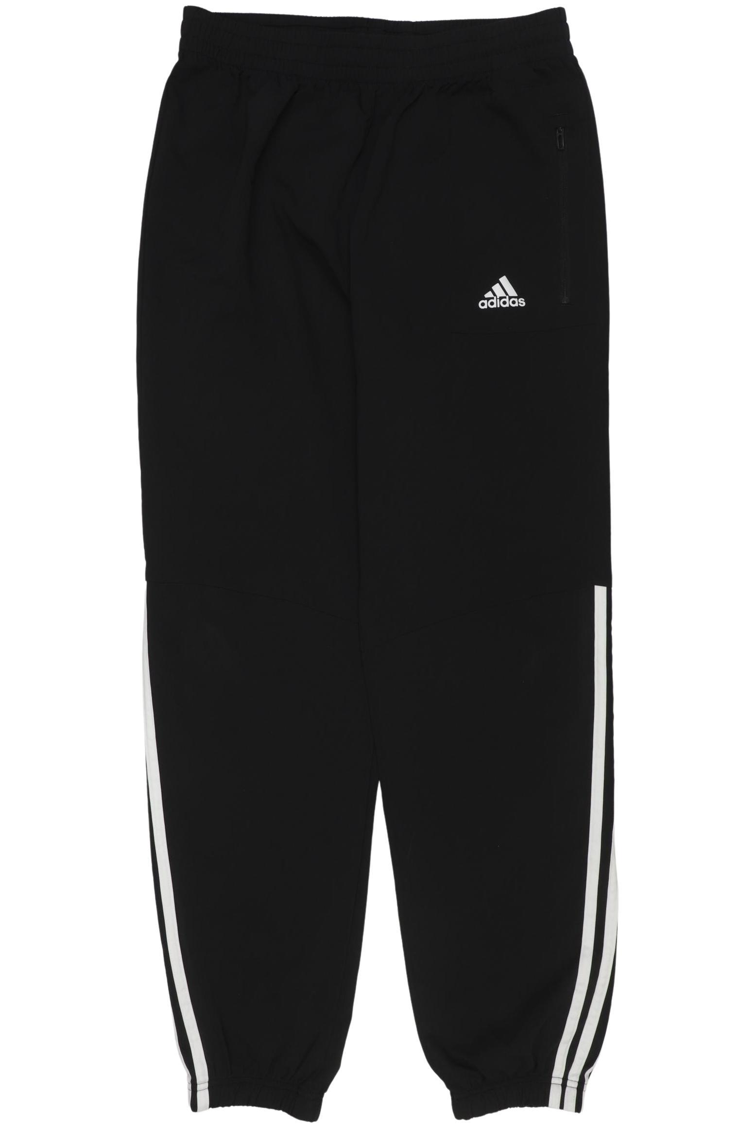 

adidas Jungen Stoffhose, schwarz, Gr. 164