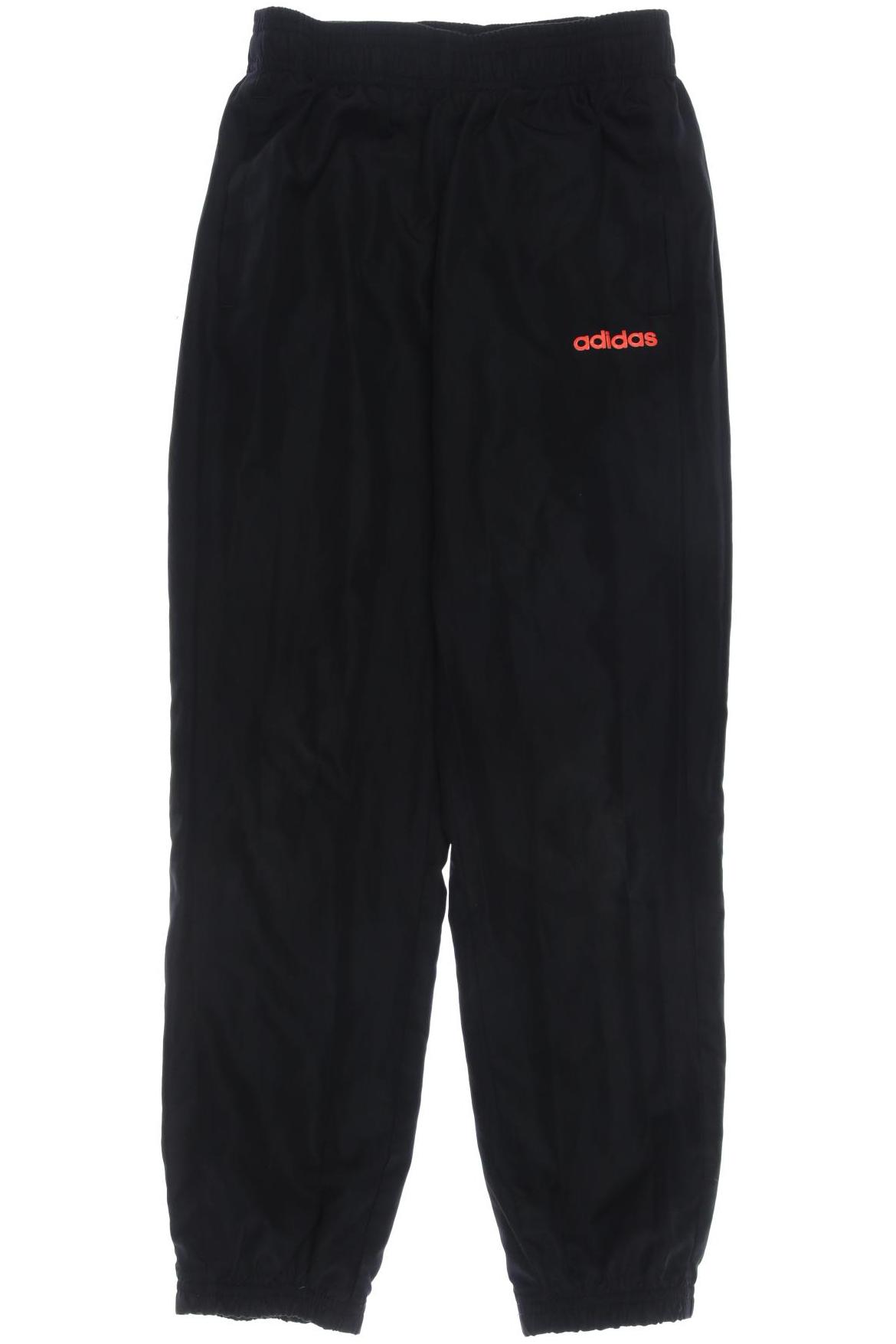 

adidas Herren Stoffhose, schwarz, Gr. 140