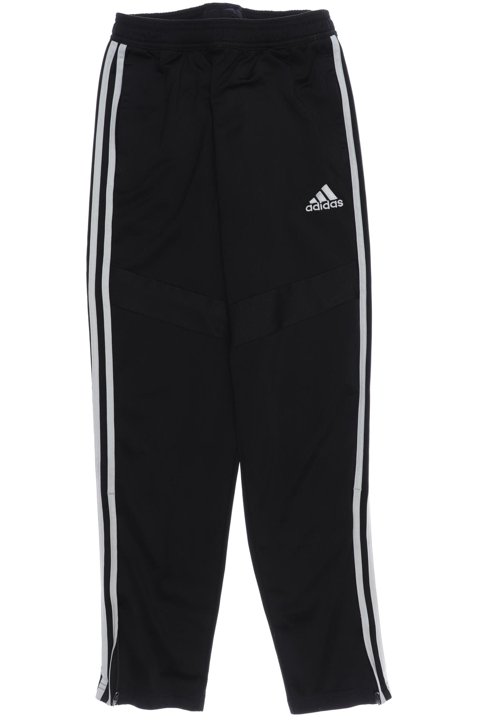 

adidas Herren Stoffhose, schwarz, Gr. 164