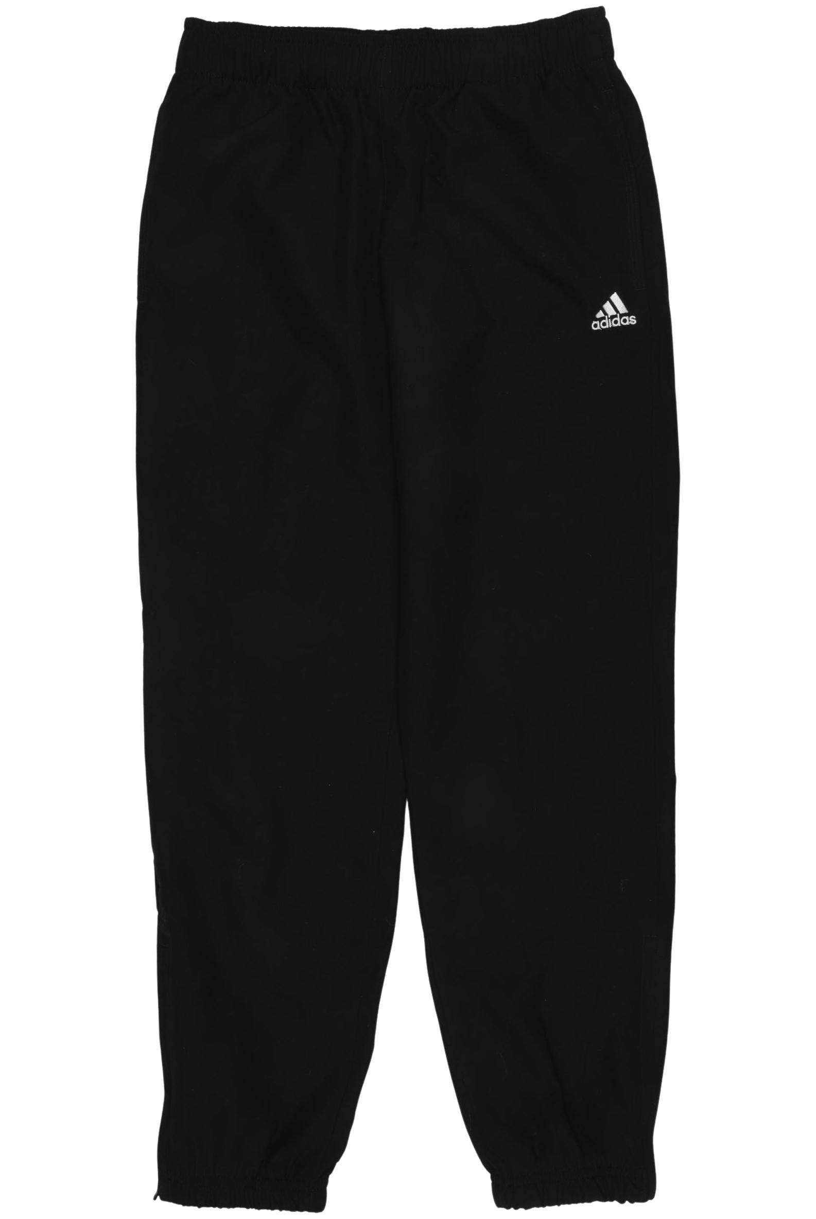 

adidas Herren Stoffhose, schwarz, Gr. 152