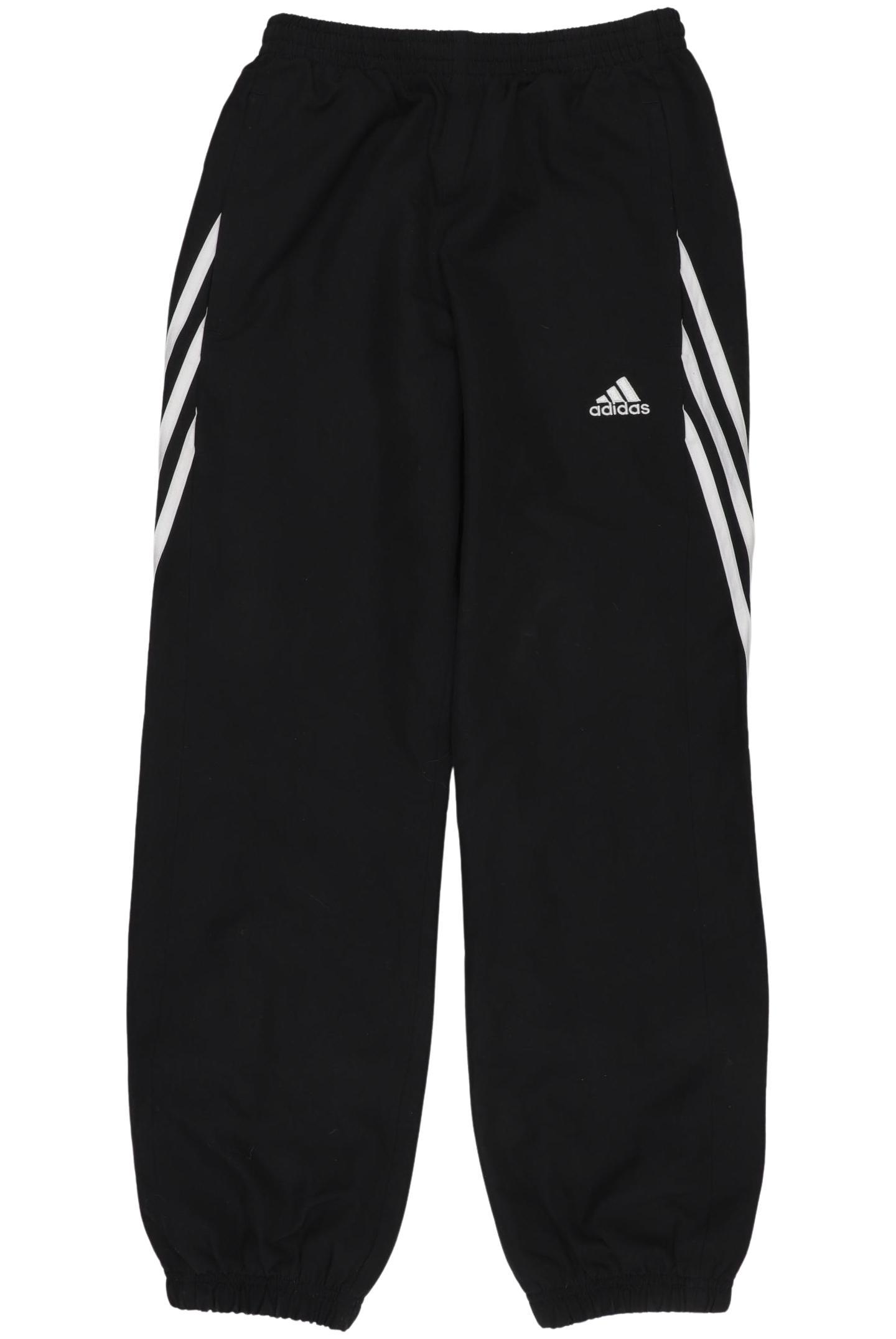 

adidas Jungen Stoffhose, schwarz, Gr. 152