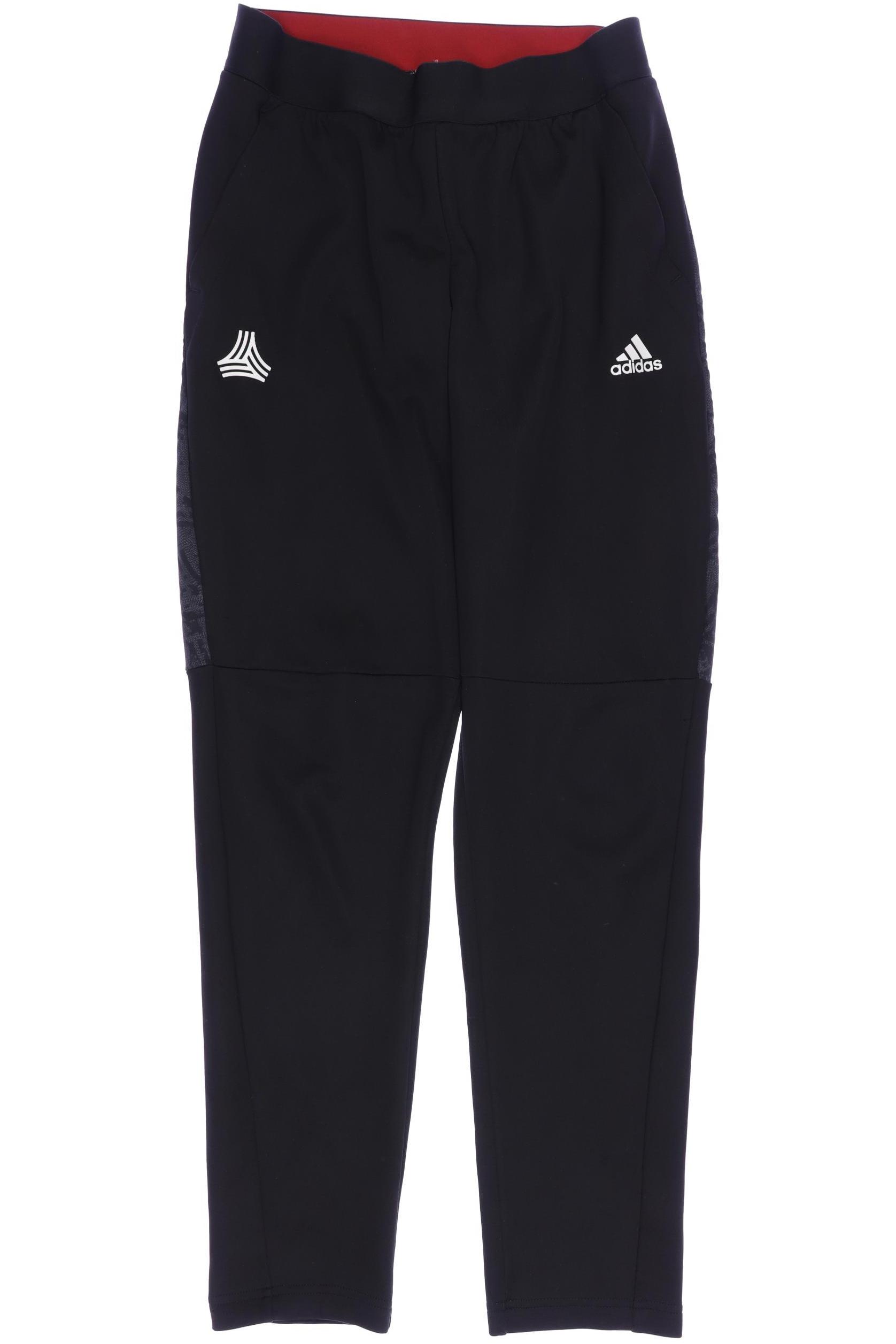 

adidas Herren Stoffhose, schwarz, Gr. 164