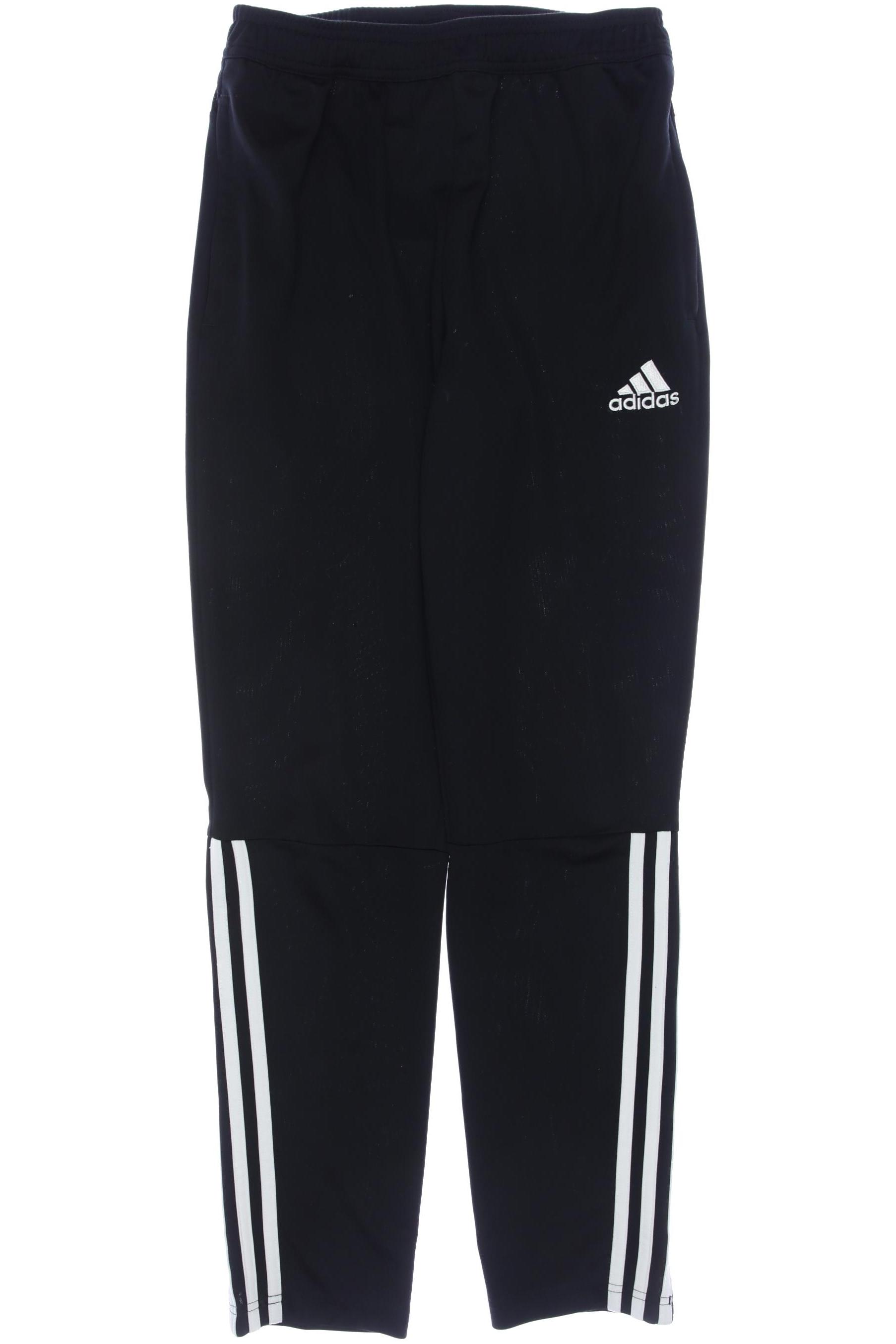 

adidas Herren Stoffhose, schwarz, Gr. 164