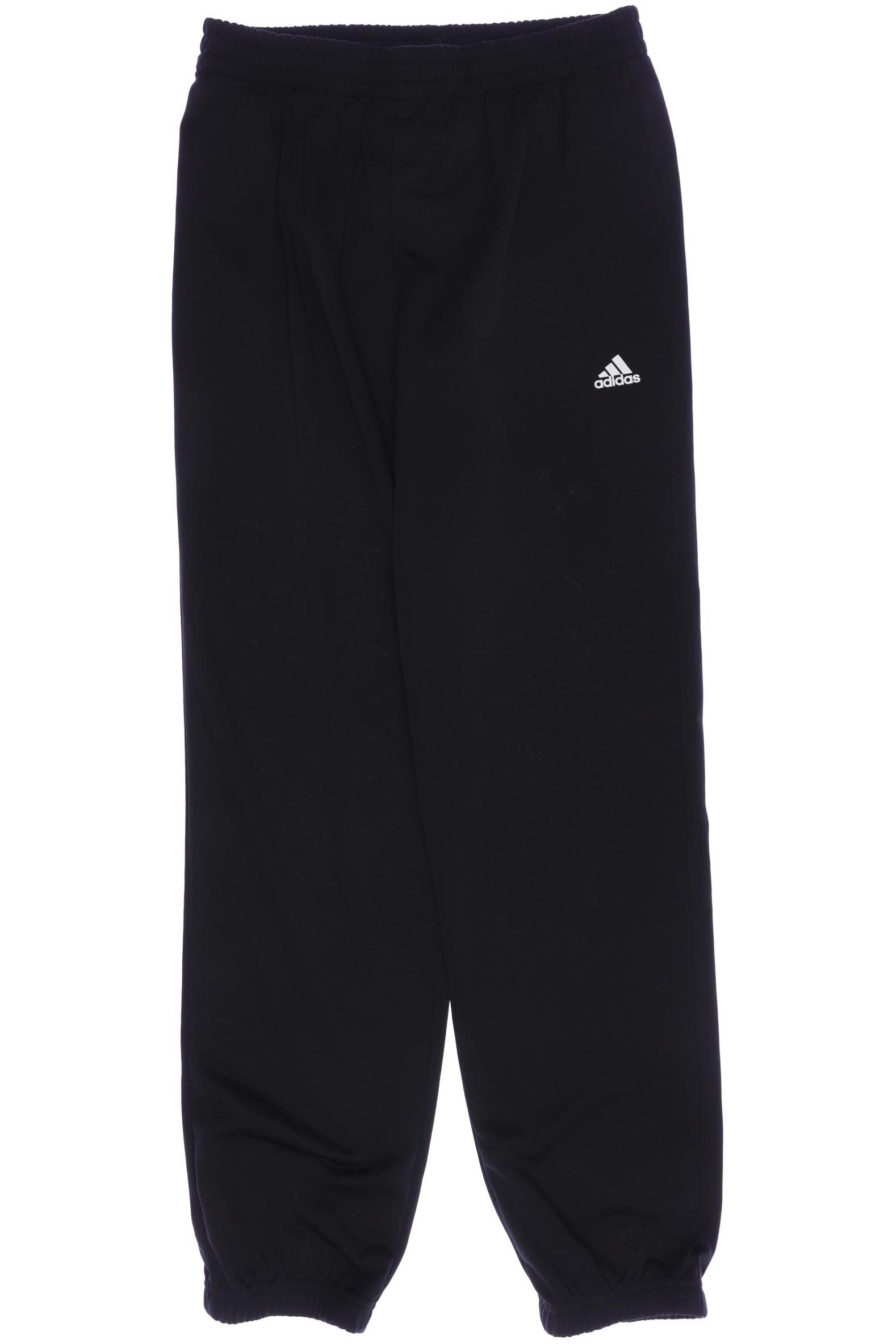 

adidas Herren Stoffhose, schwarz, Gr. 164