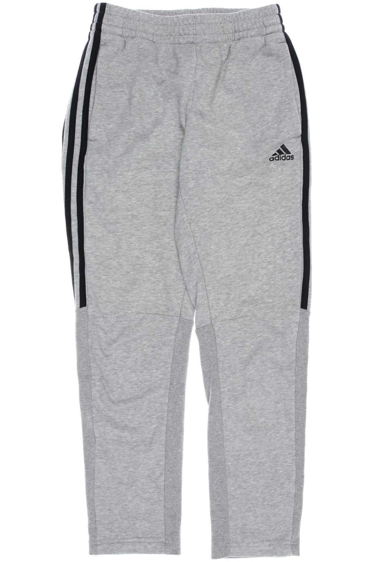 

adidas Herren Stoffhose, grau, Gr. 152