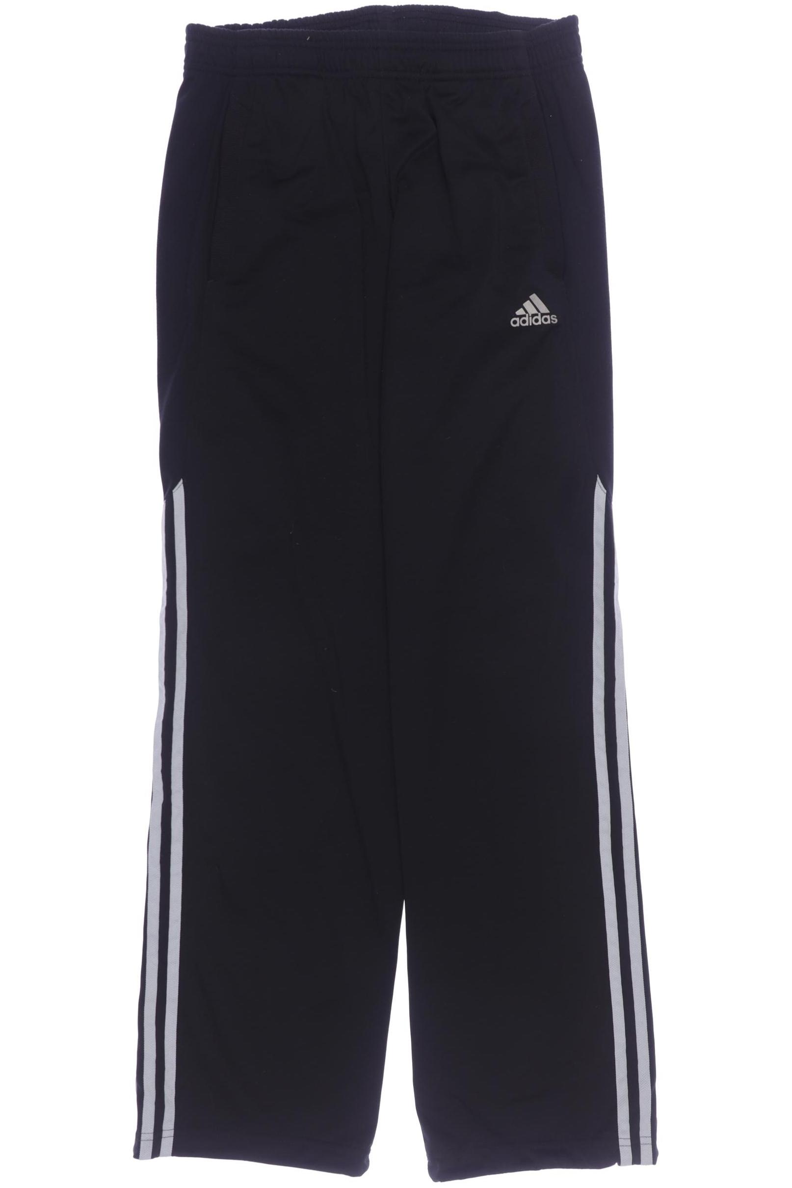 

adidas Herren Stoffhose, schwarz, Gr. 134