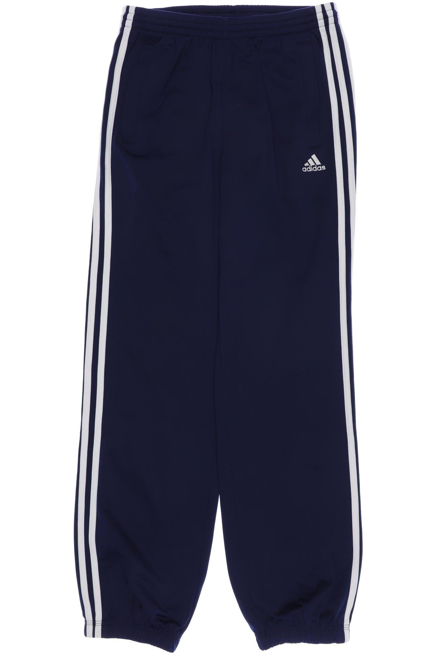 

adidas Herren Stoffhose, marineblau, Gr. 152