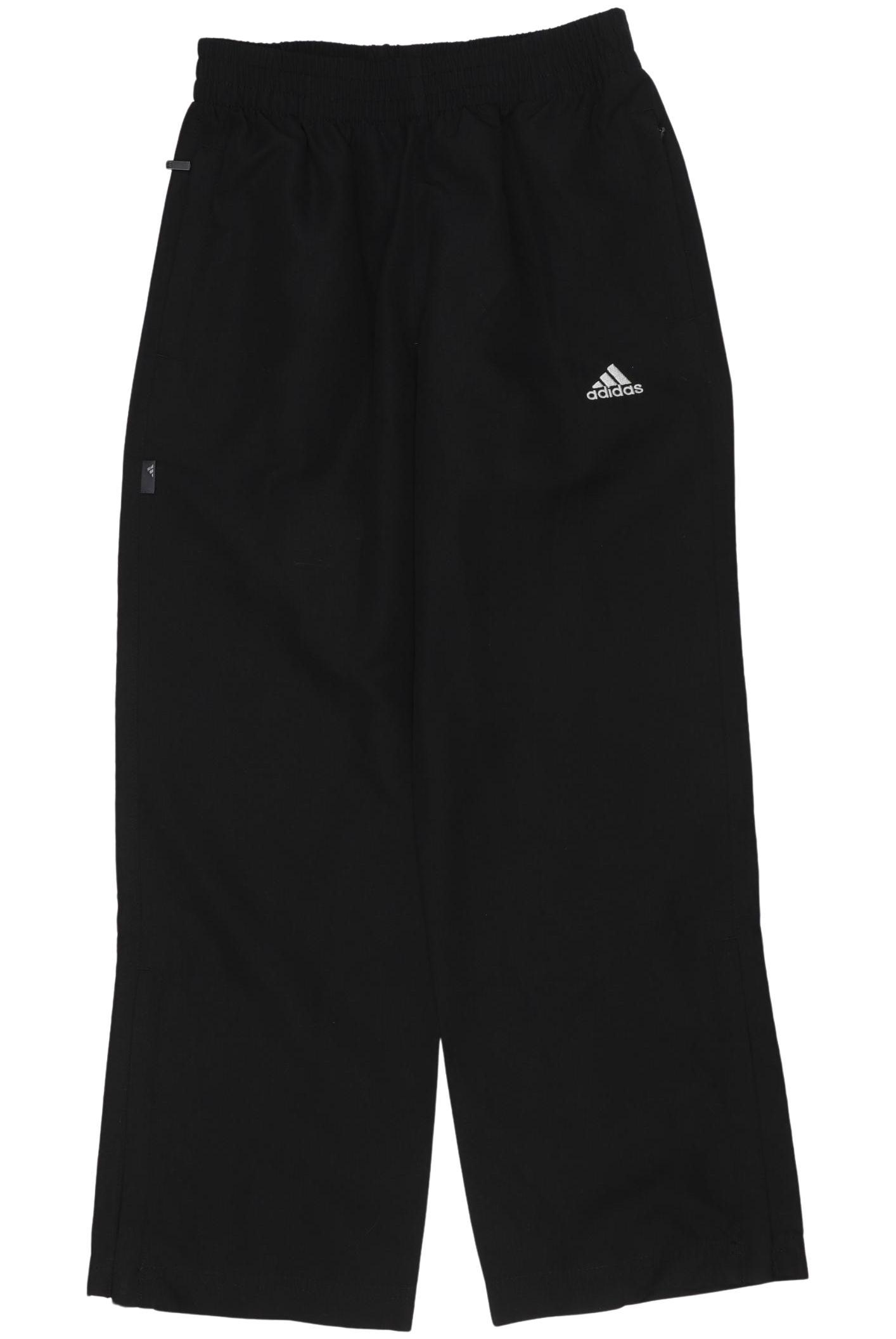 

adidas Jungen Stoffhose, schwarz, Gr. 128