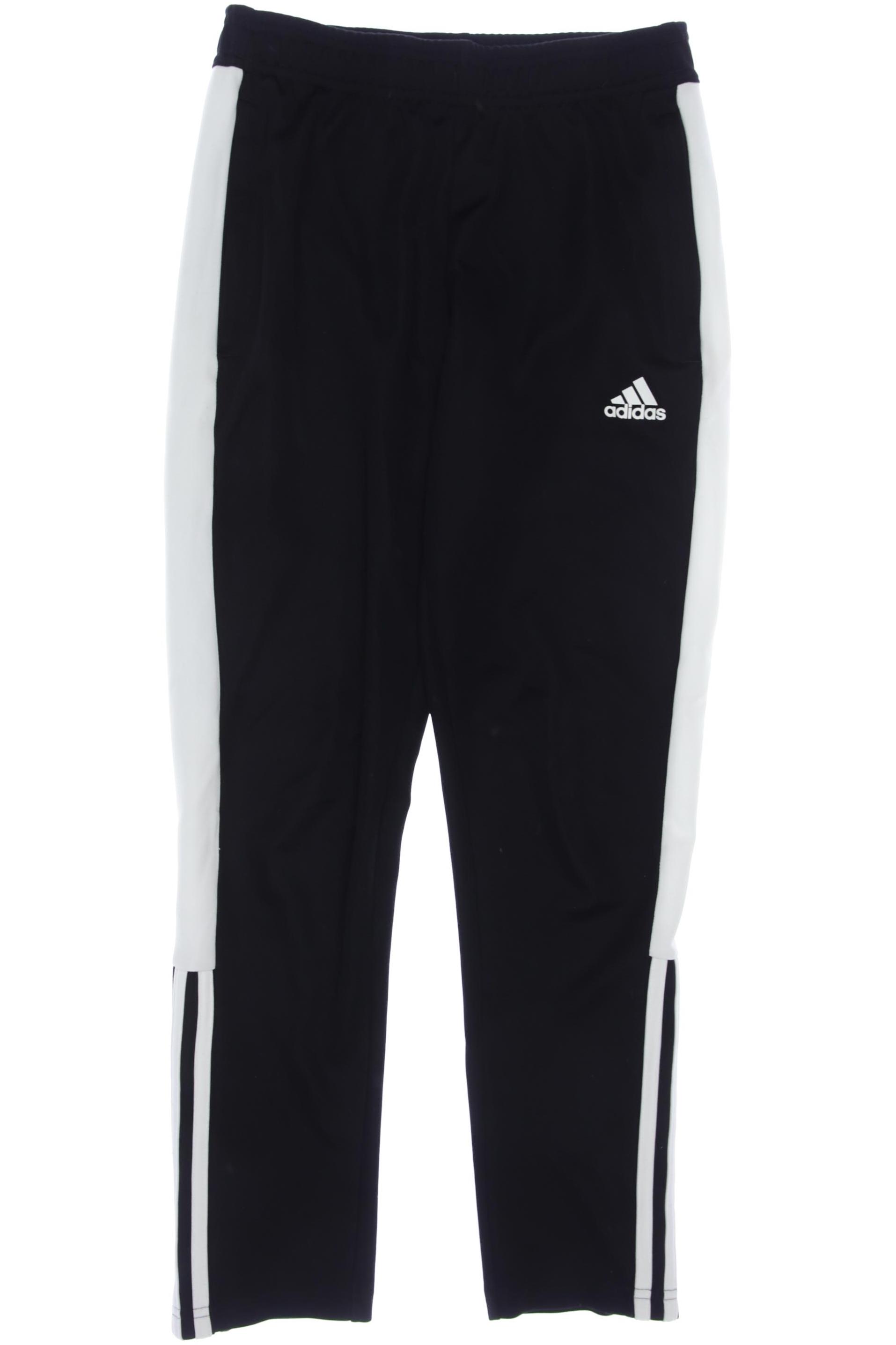 

adidas Herren Stoffhose, schwarz, Gr. 152