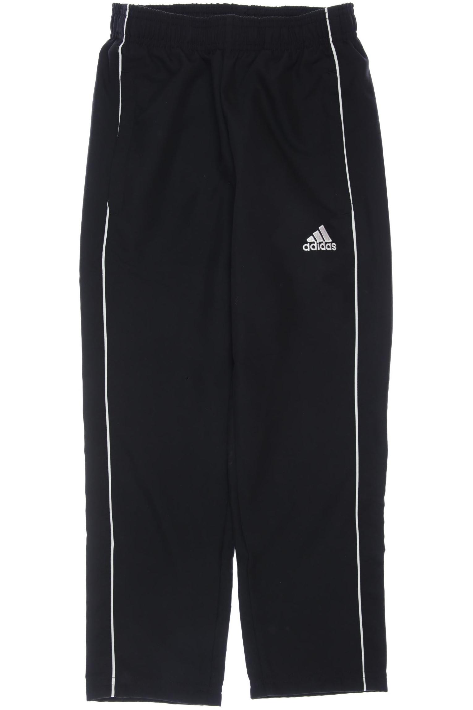 

adidas Herren Stoffhose, schwarz, Gr. 128