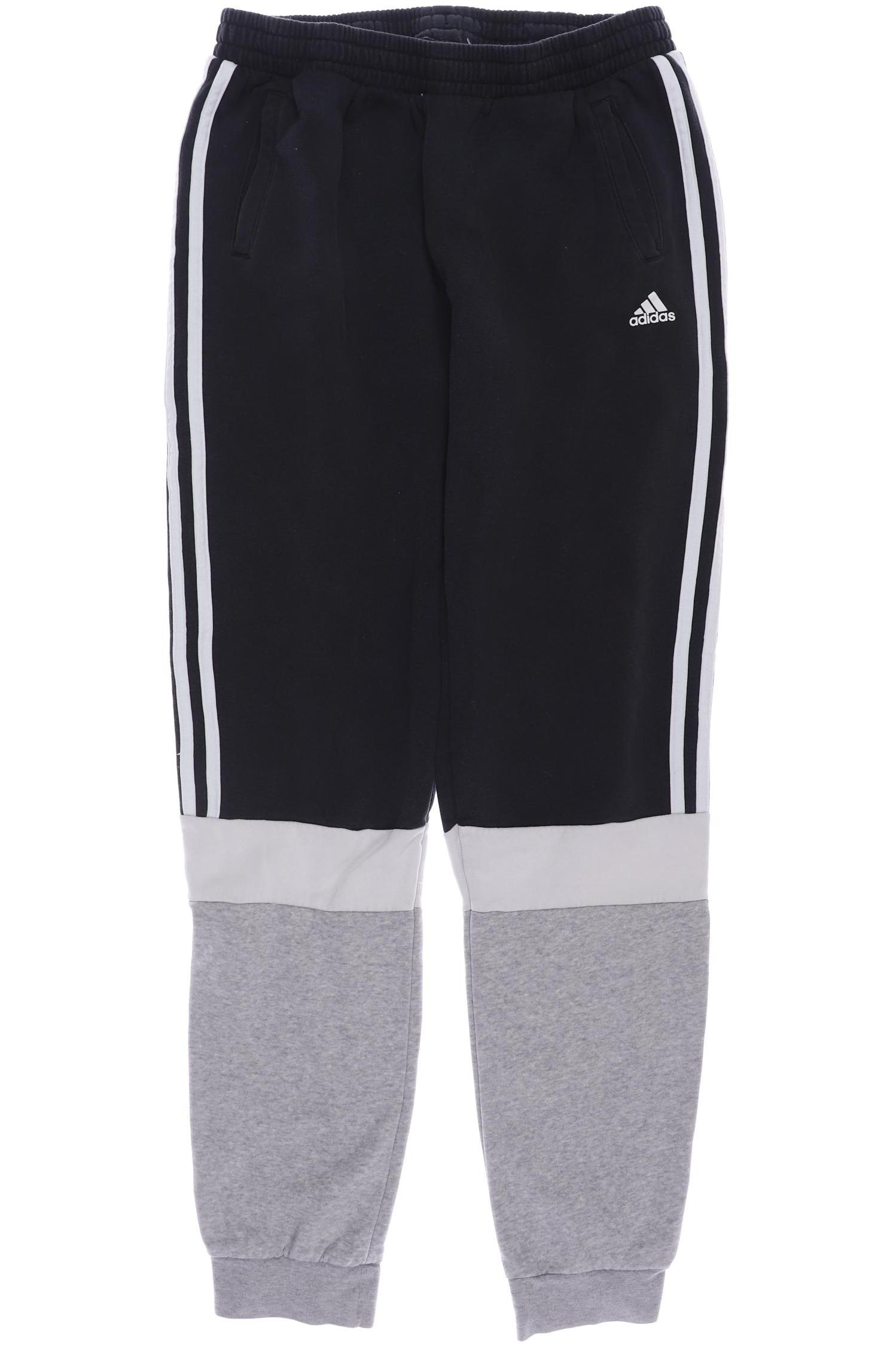 

adidas Jungen Stoffhose, schwarz