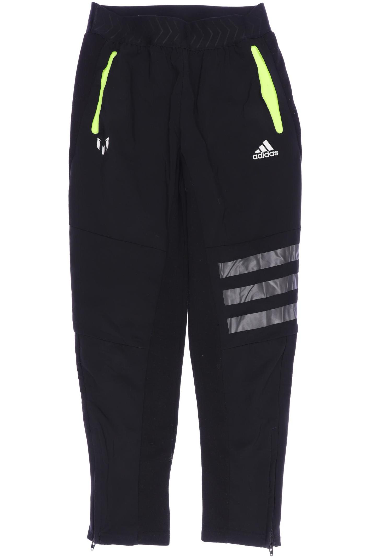 

adidas Herren Stoffhose, schwarz, Gr. 152
