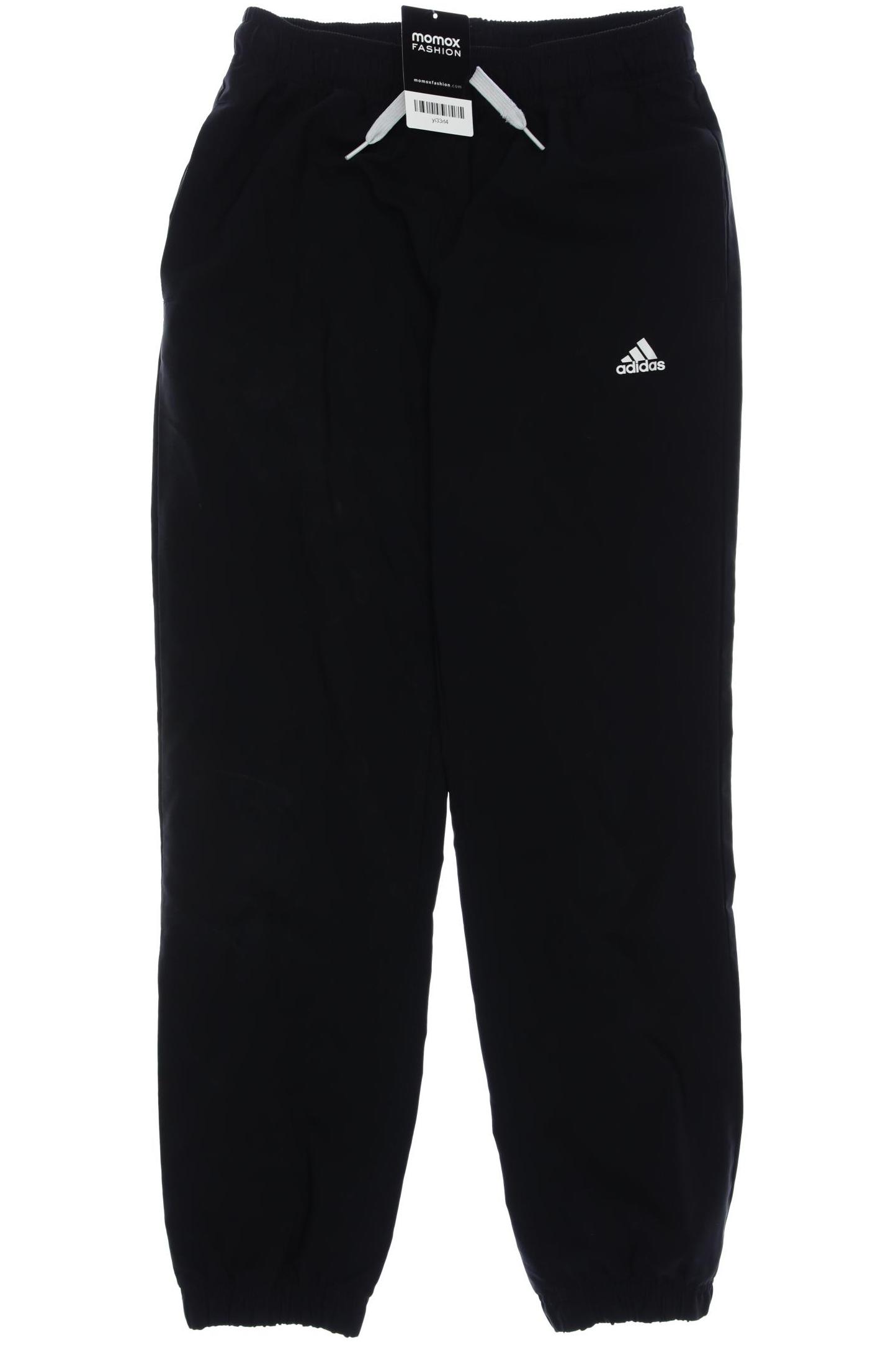 

adidas Herren Stoffhose, schwarz, Gr. 152