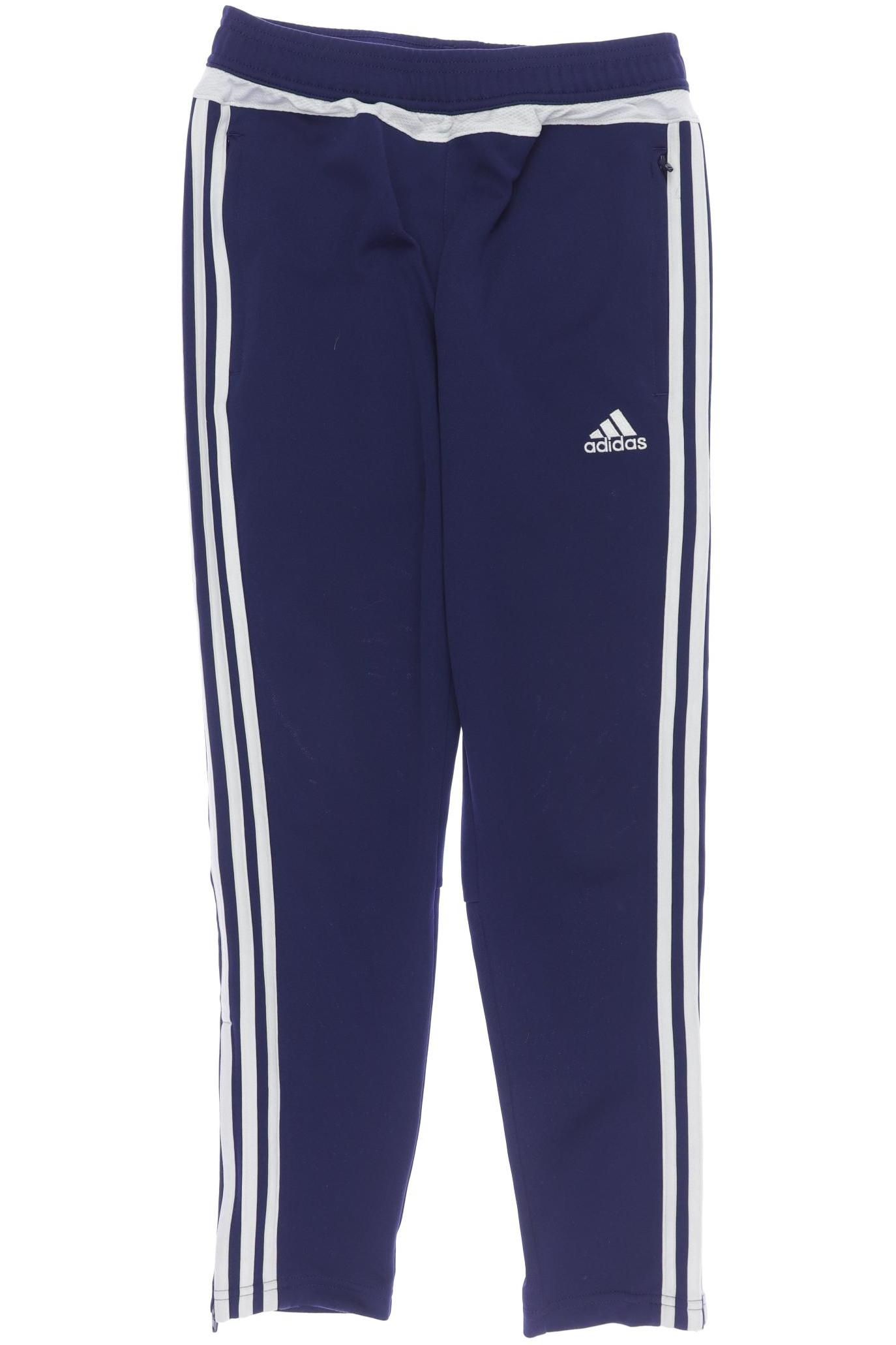 

adidas Herren Stoffhose, marineblau, Gr. 152
