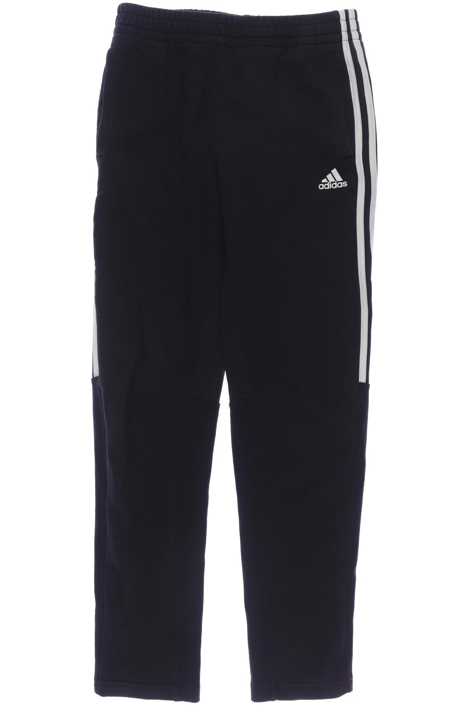 

adidas Herren Stoffhose, schwarz, Gr. 164