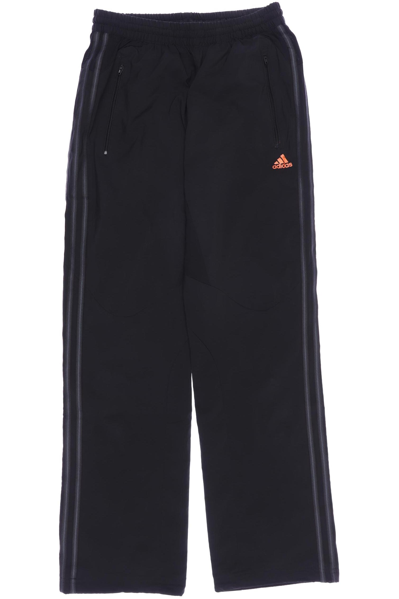 

adidas Herren Stoffhose, schwarz, Gr. 164