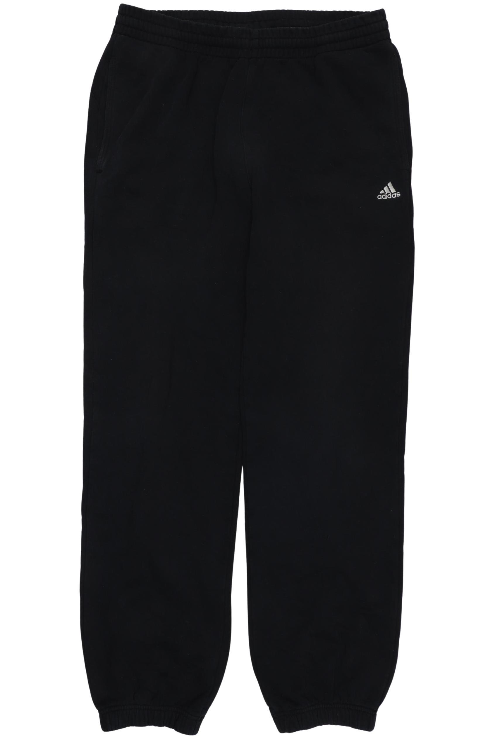 

adidas Herren Stoffhose, schwarz, Gr. 176