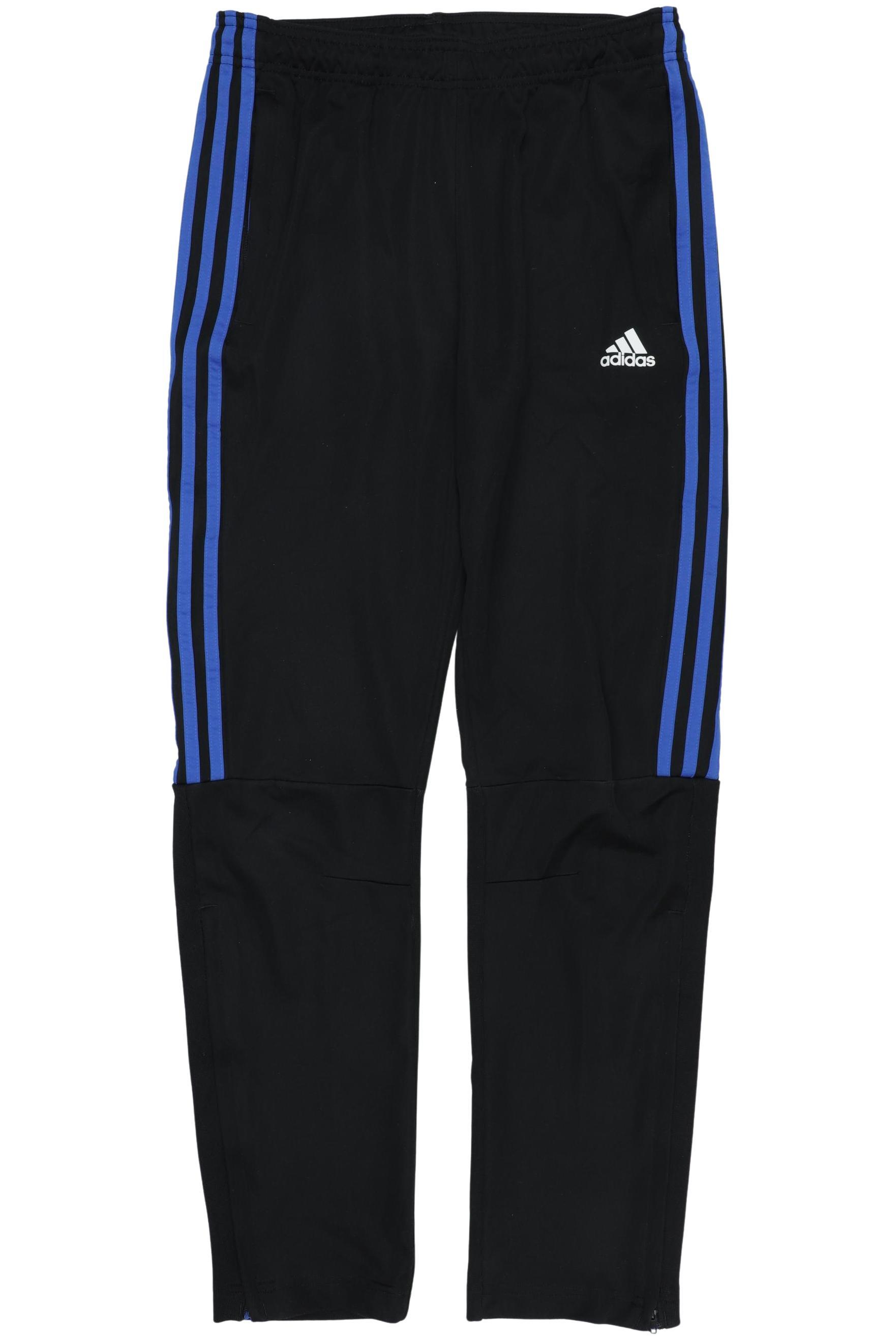 

adidas Herren Stoffhose, schwarz, Gr. 164