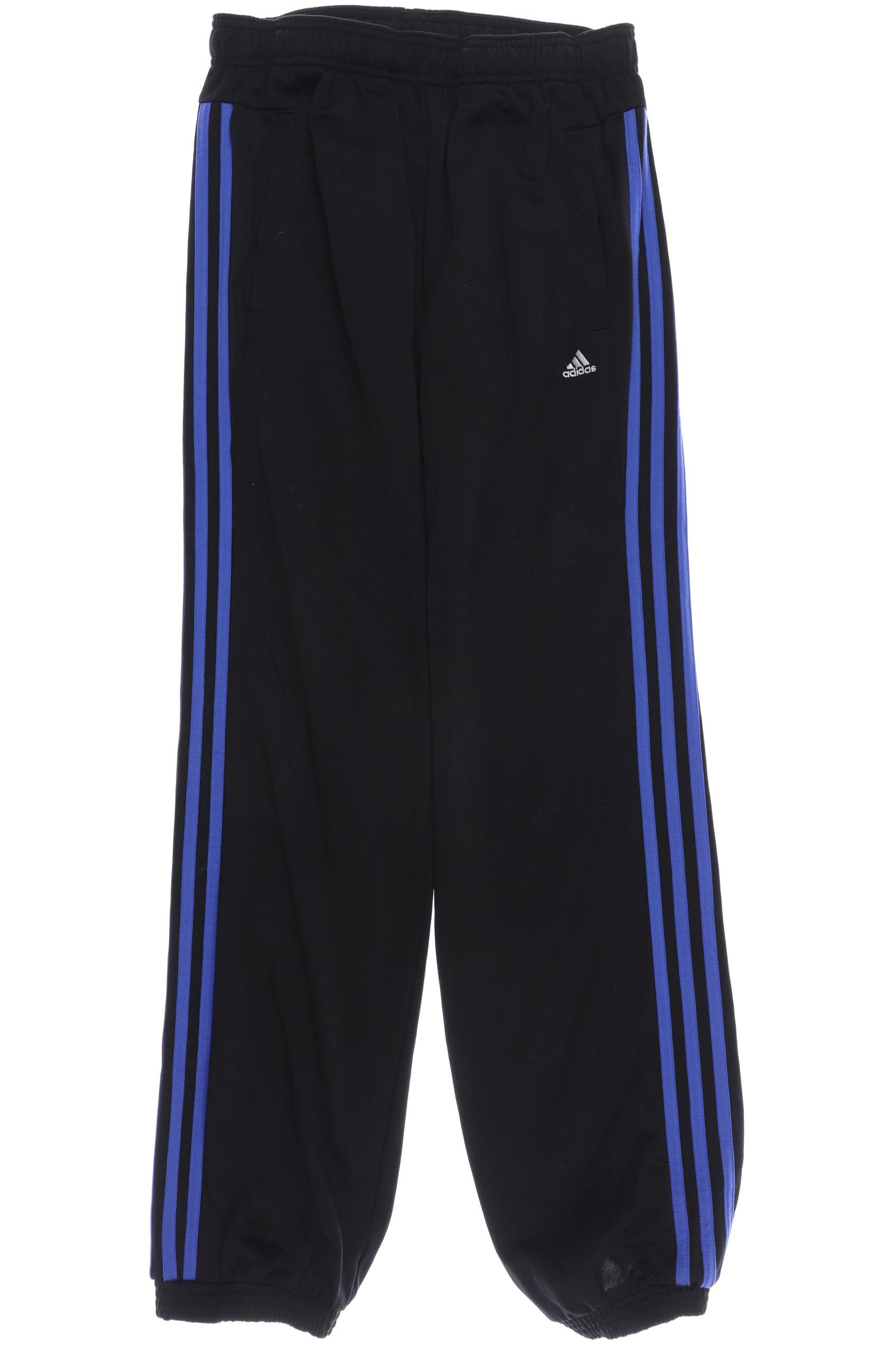 

adidas Herren Stoffhose, schwarz, Gr. 164