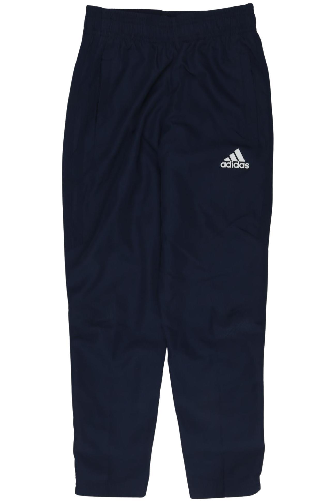 

adidas Jungen Stoffhose, marineblau, Gr. 128