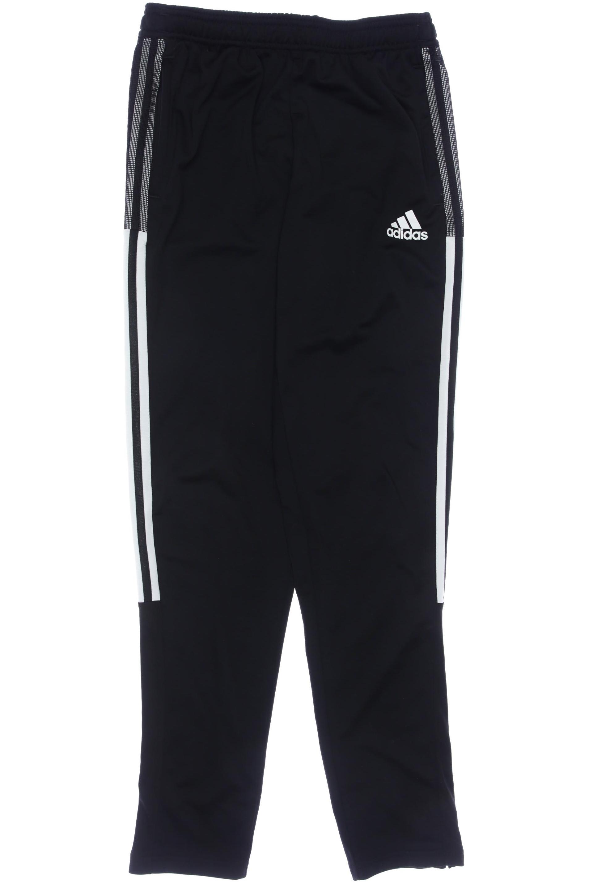 

adidas Herren Stoffhose, schwarz, Gr. 176